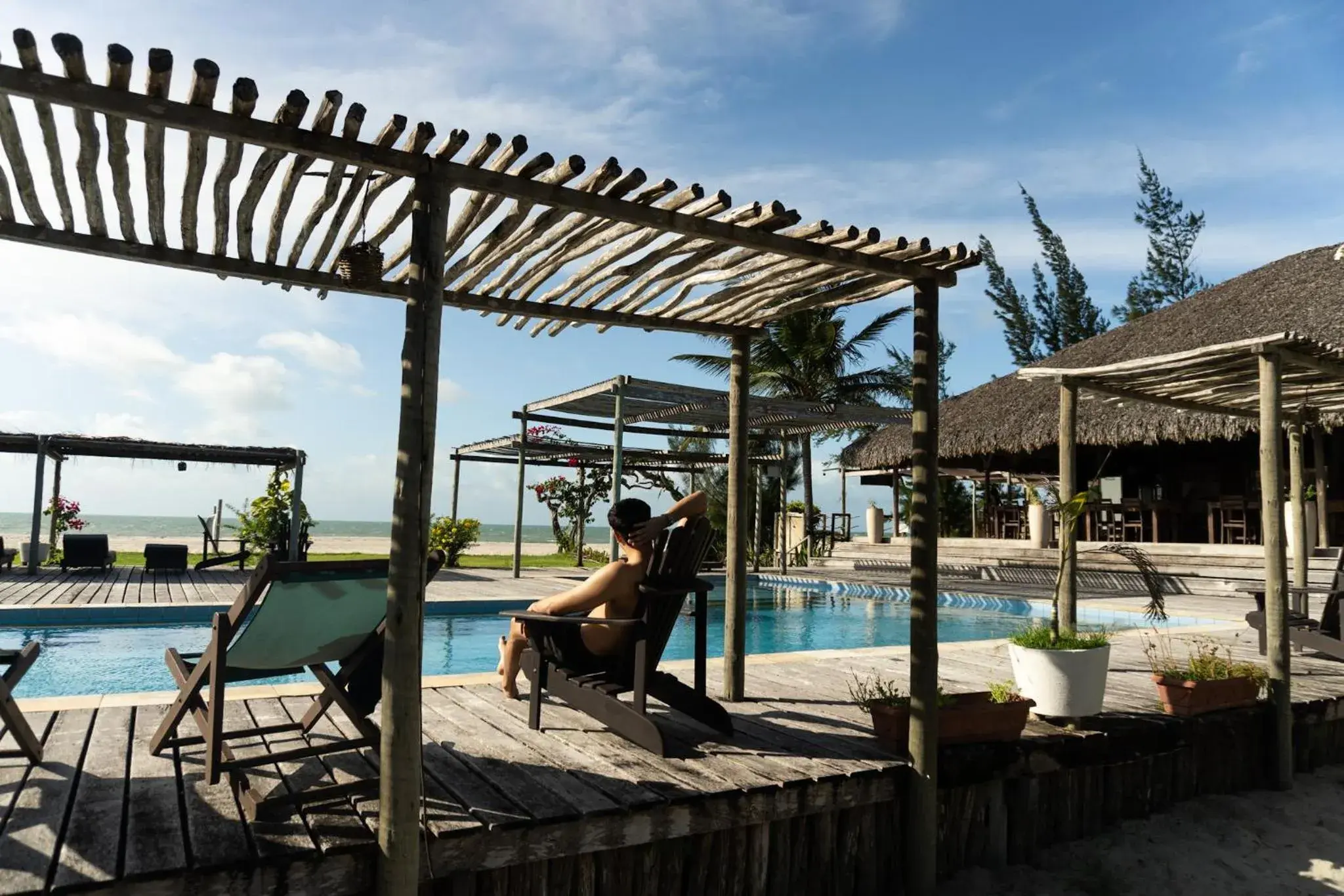 Pool view in Ventana Hotel Pool view in Ventana Hotel