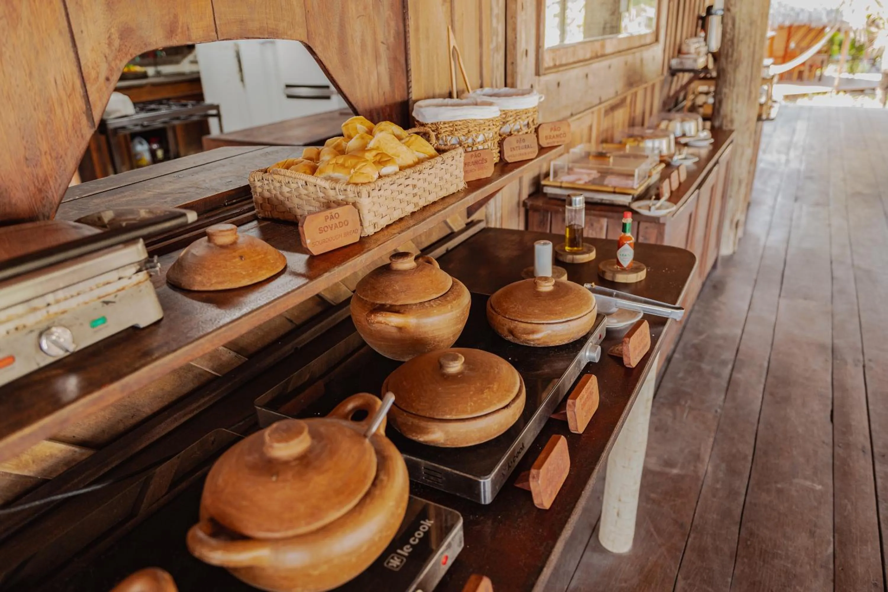 Buffet breakfast in Ventana Hotel