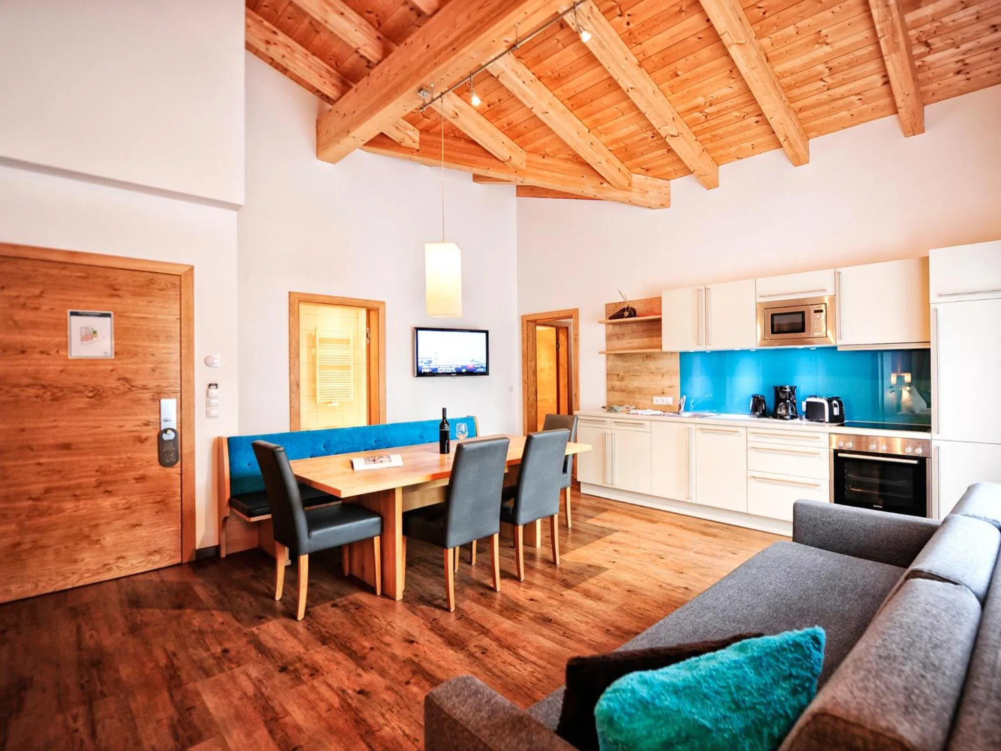 Living room in Hotel Garni Alpenland