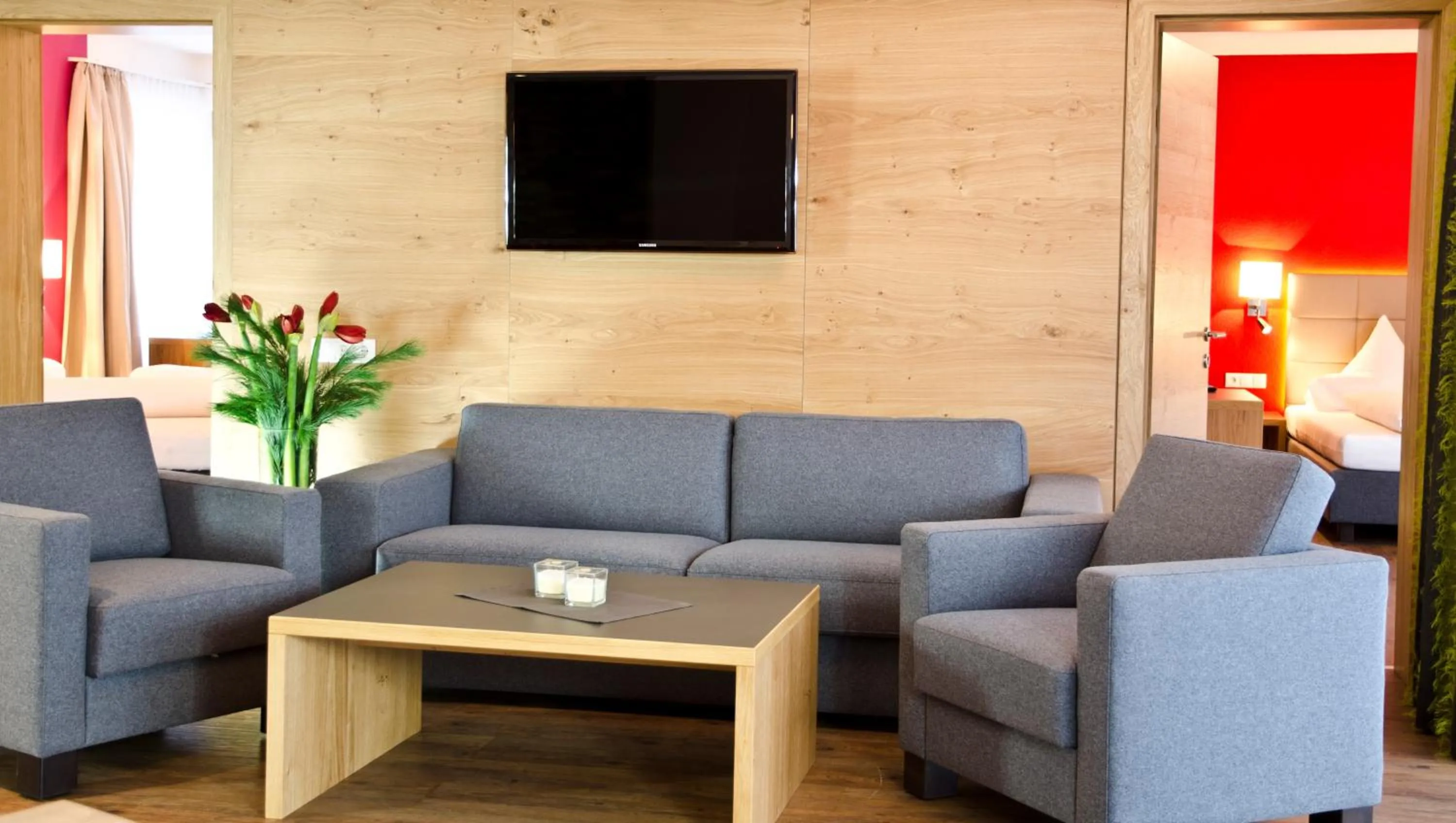 Living room in Hotel Garni Alpenland