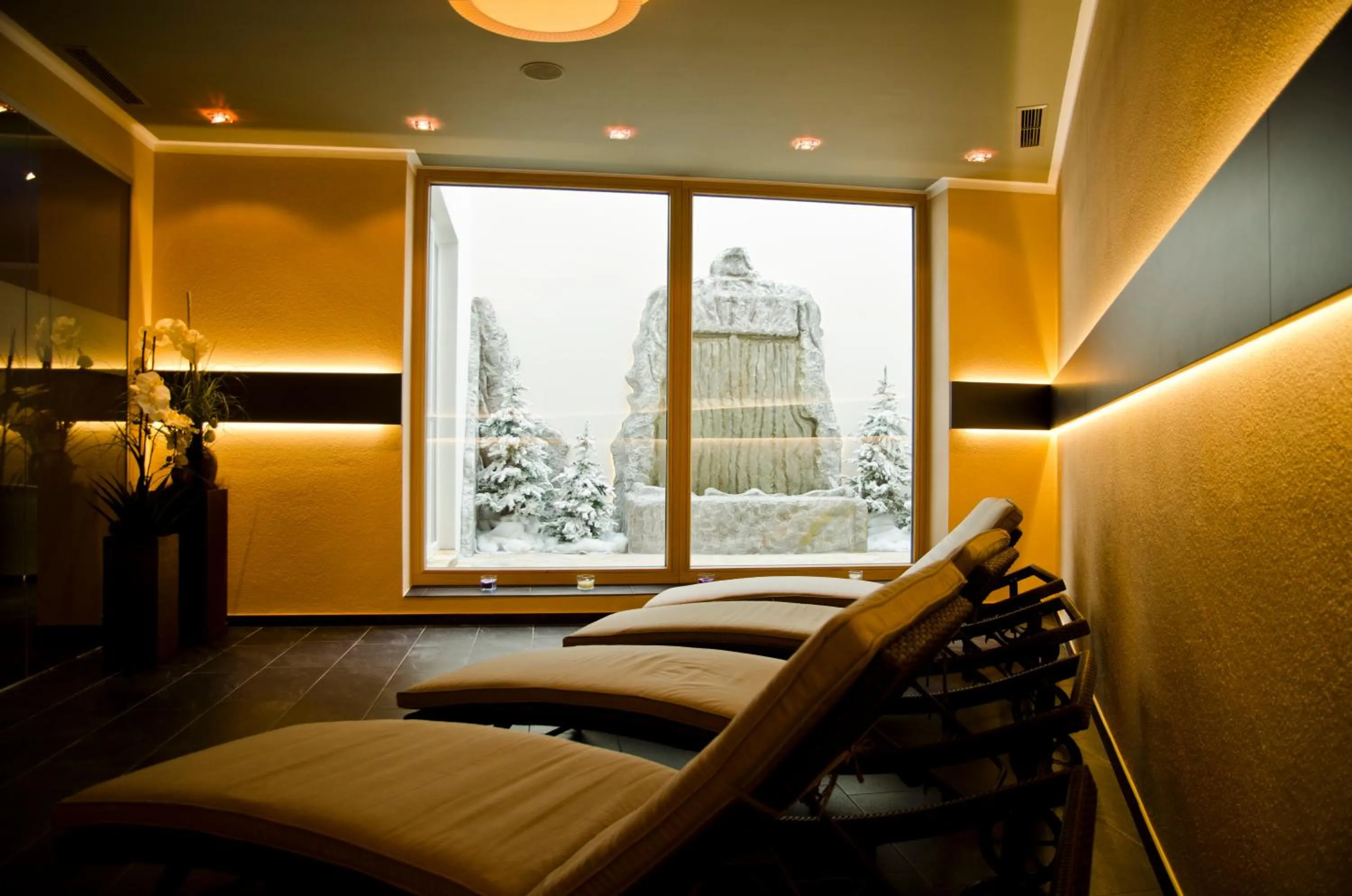 Spa and wellness centre/facilities in Hotel Garni Alpenland