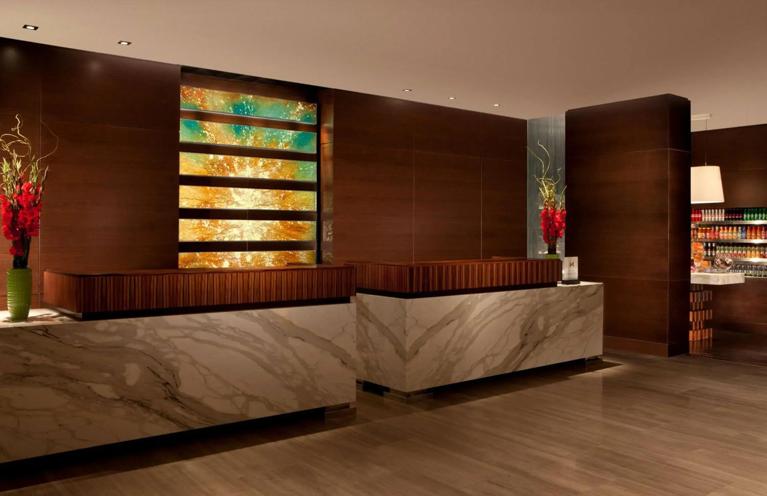 Lobby or reception, Bed in Hilton McLean Tysons Corner Lobby or reception, Bed in Hilton McLean Tysons Corner