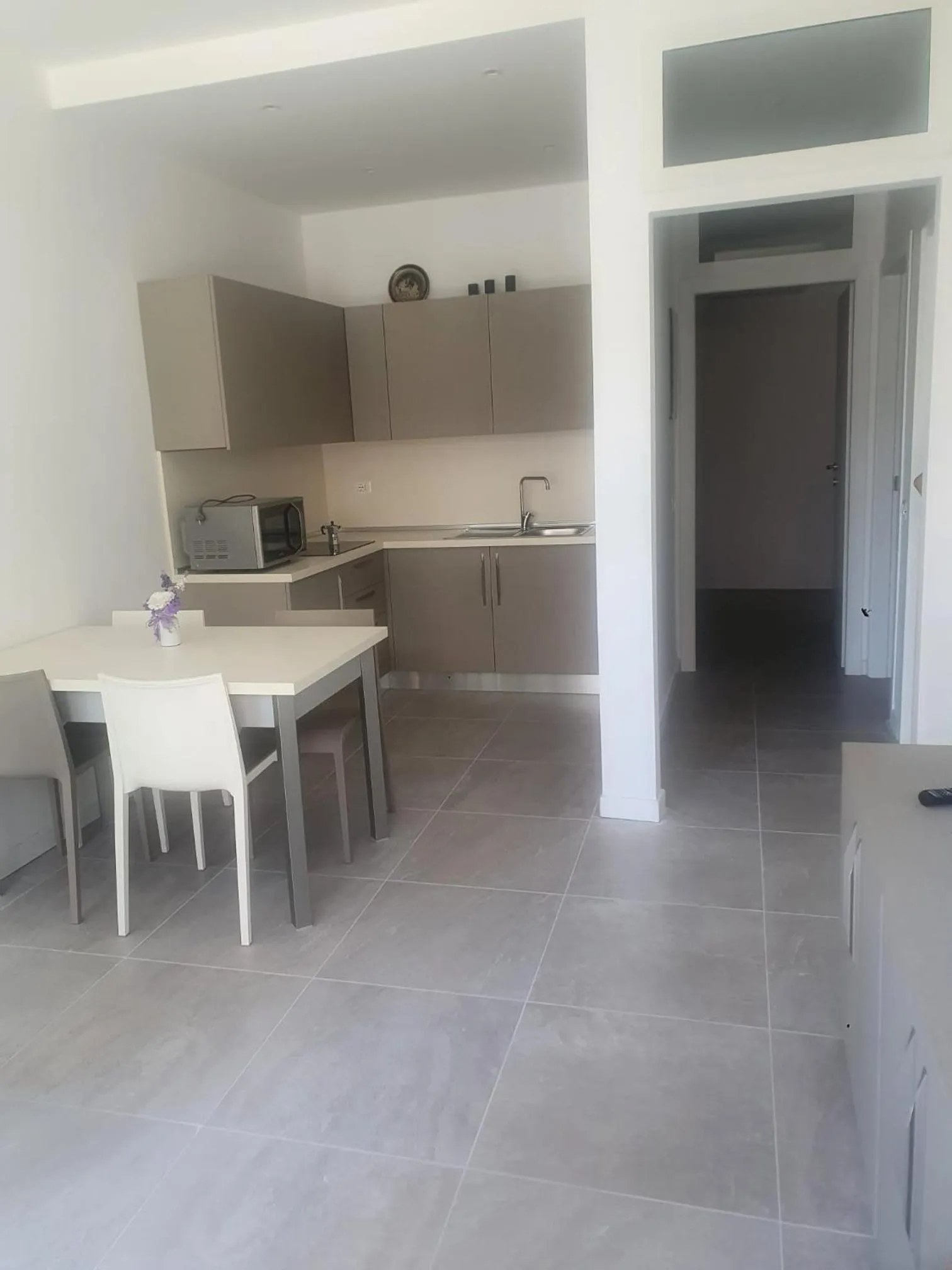 Kitchen or kitchenette in Hotel Cadiz