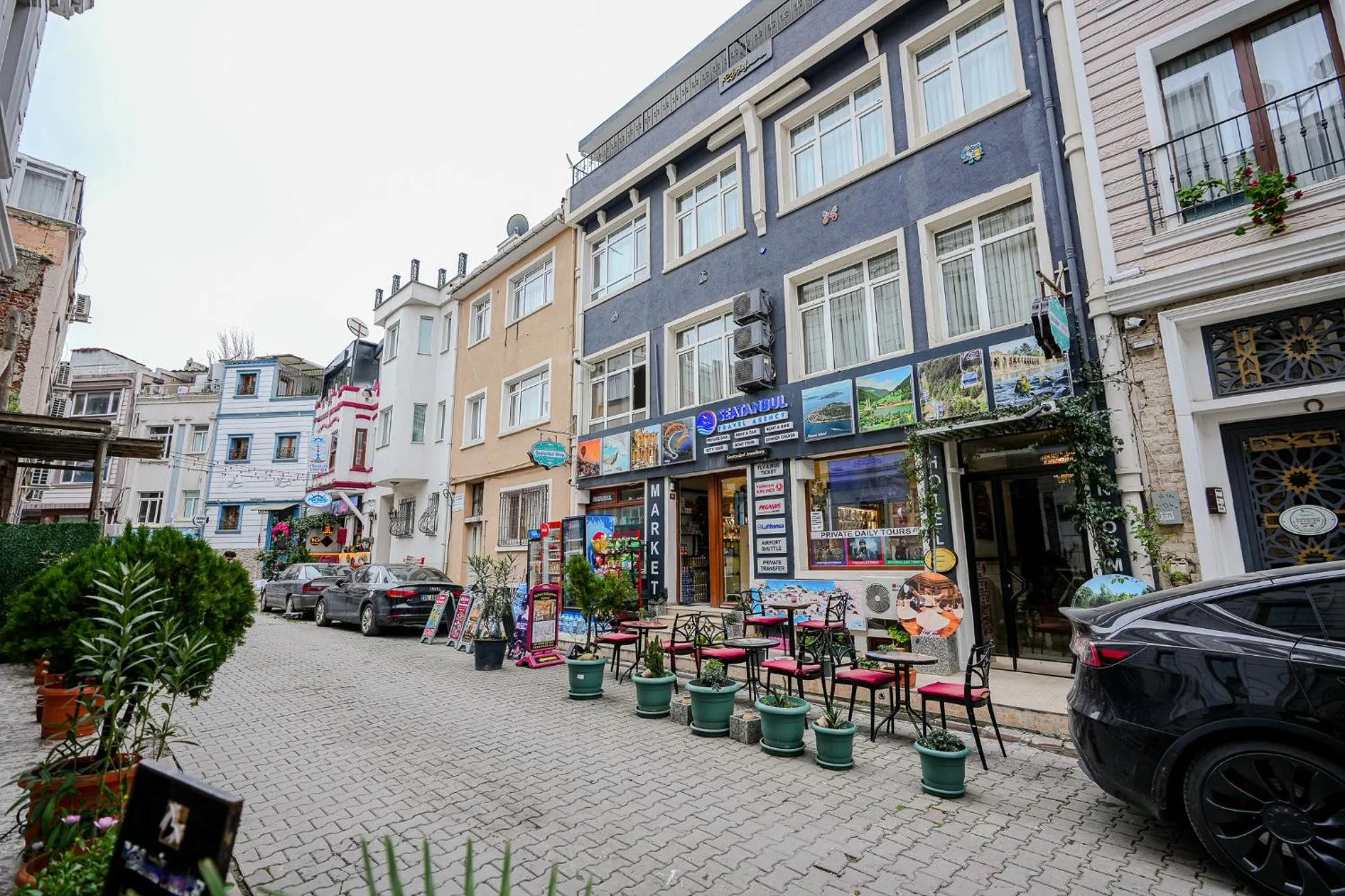 City view in Seatanbul Hotel