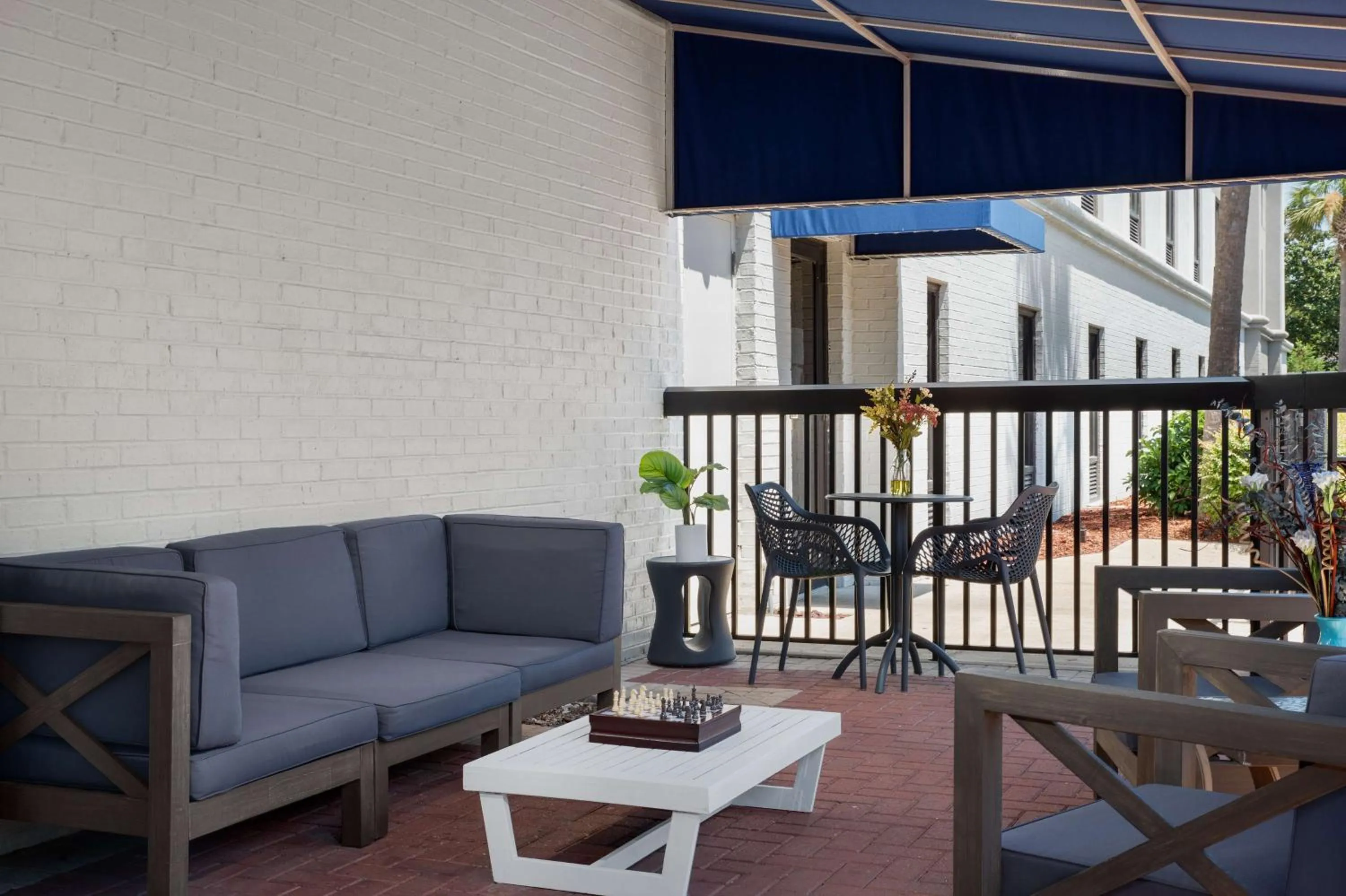 Patio in Hampton Inn by Hilton Panama City Beach