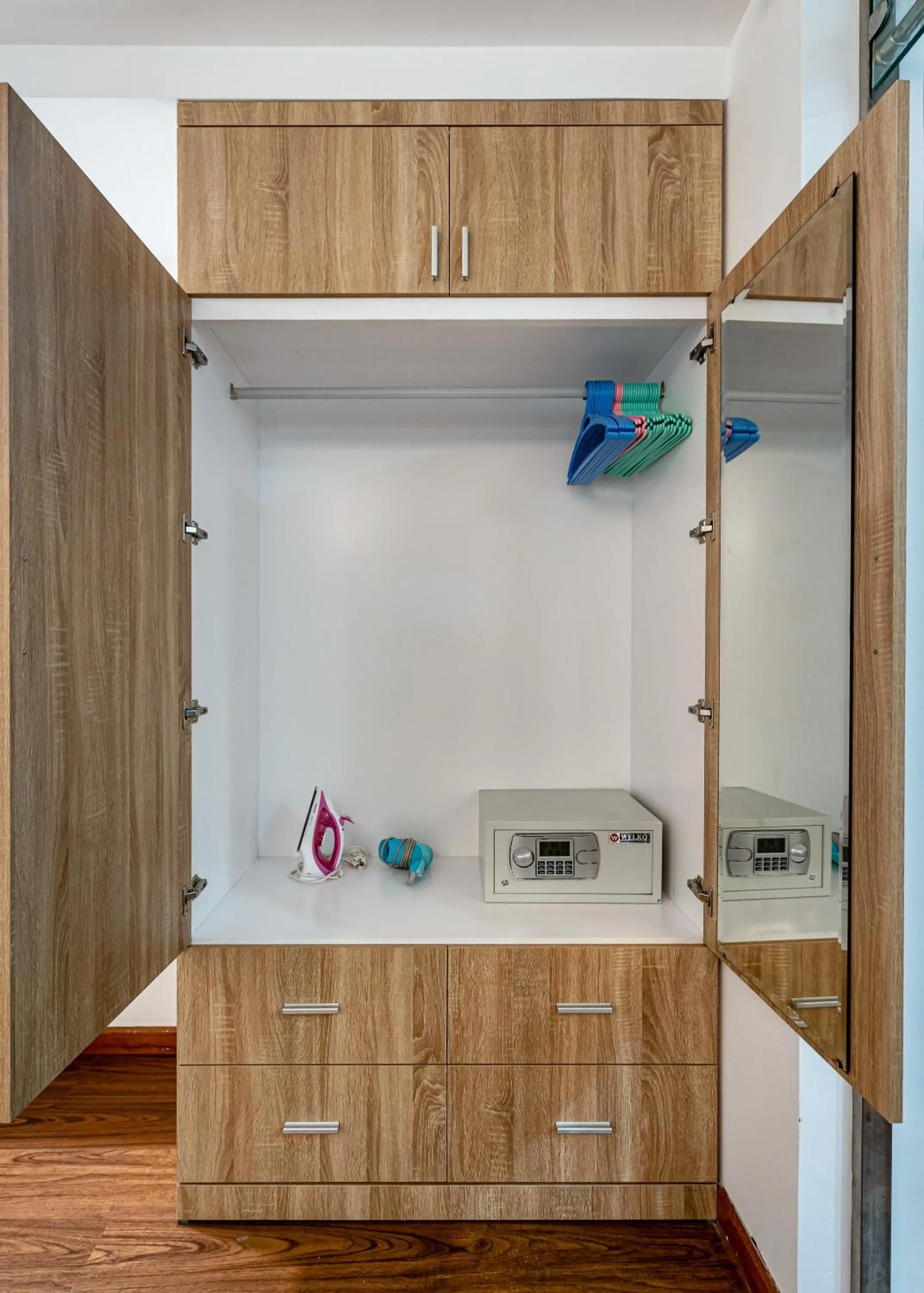 wardrobe in SaigonOne Serviced Apartment