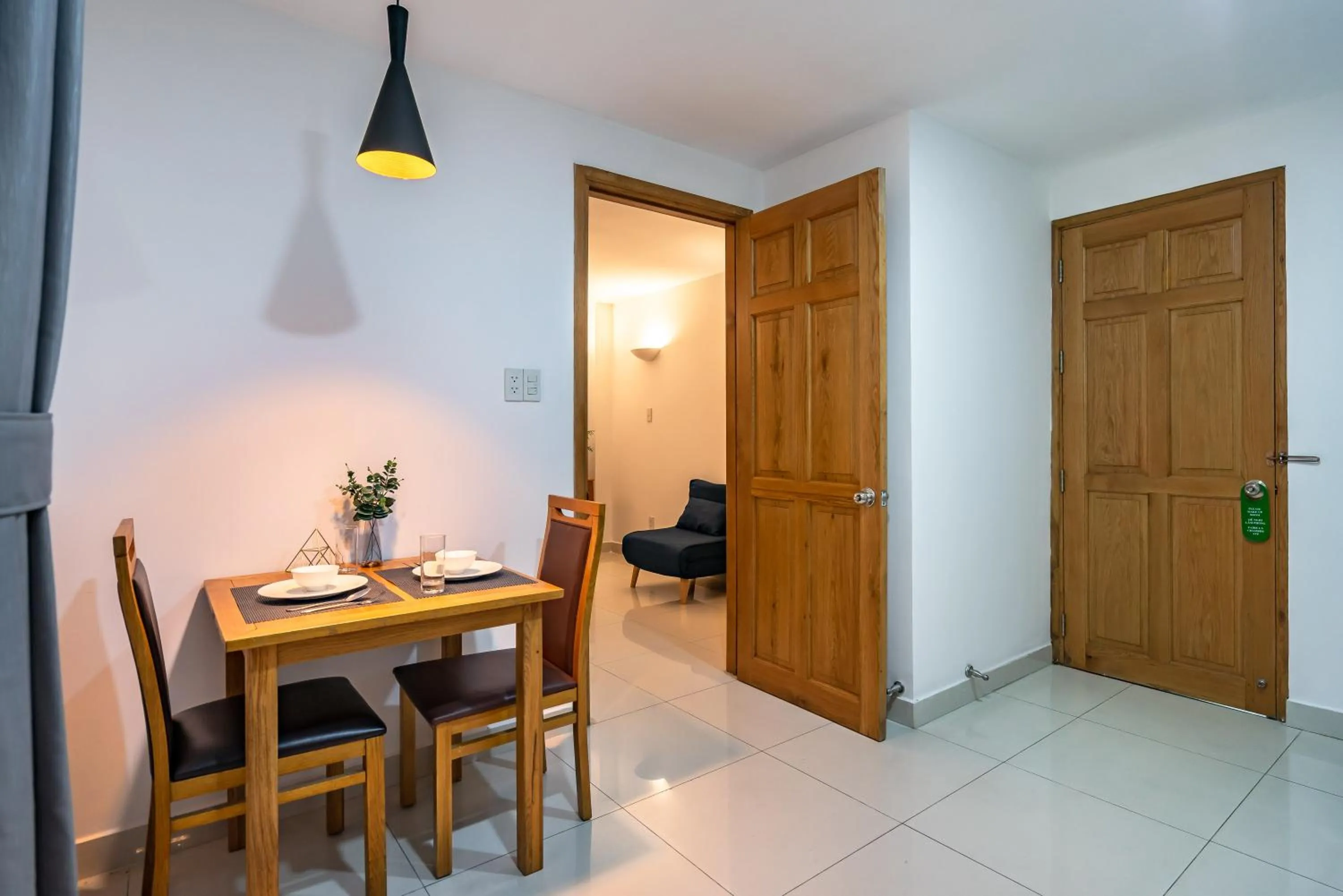 Dining area in SaigonOne Serviced Apartment
