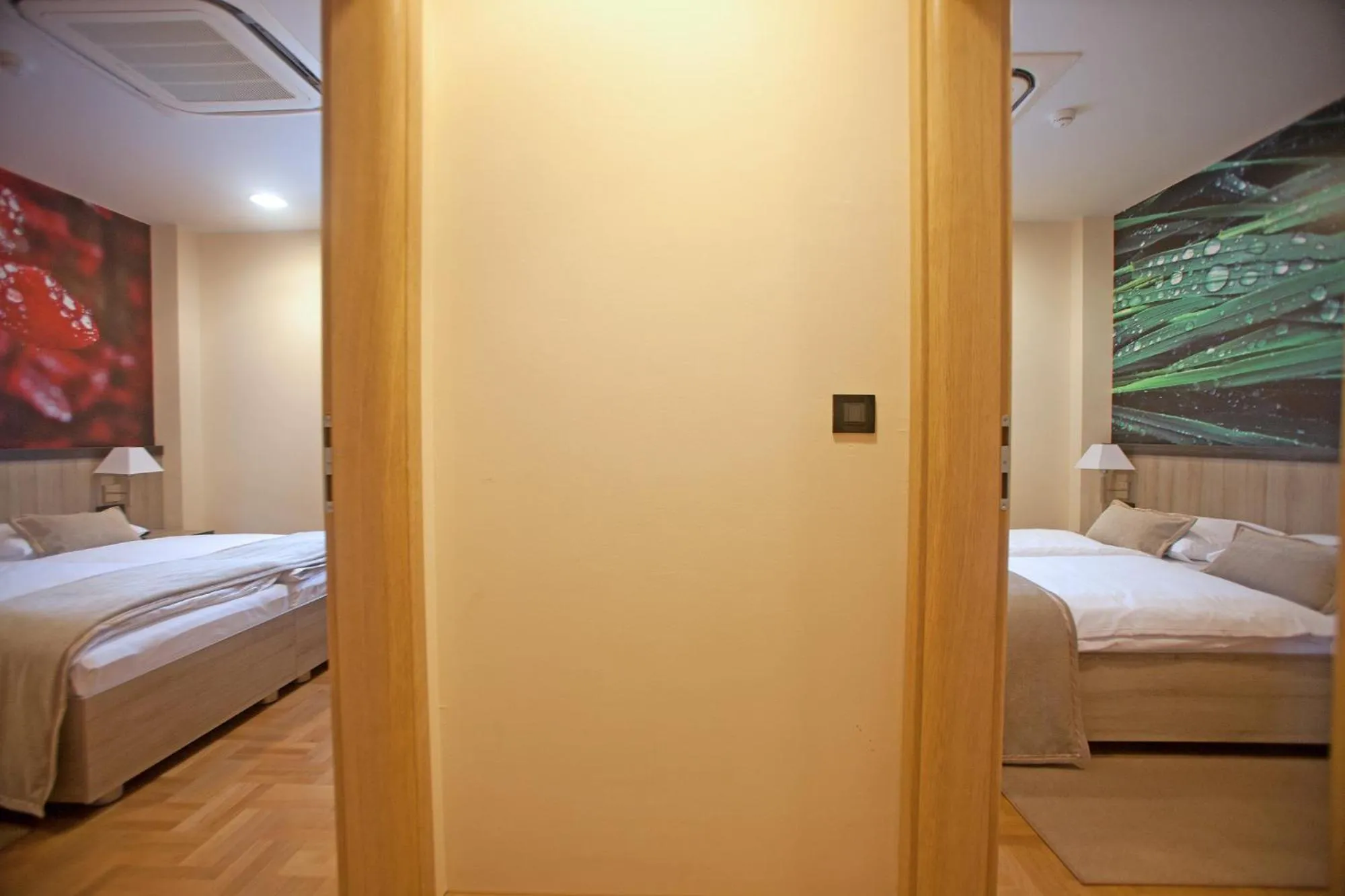 Bed in Hotel Calypso