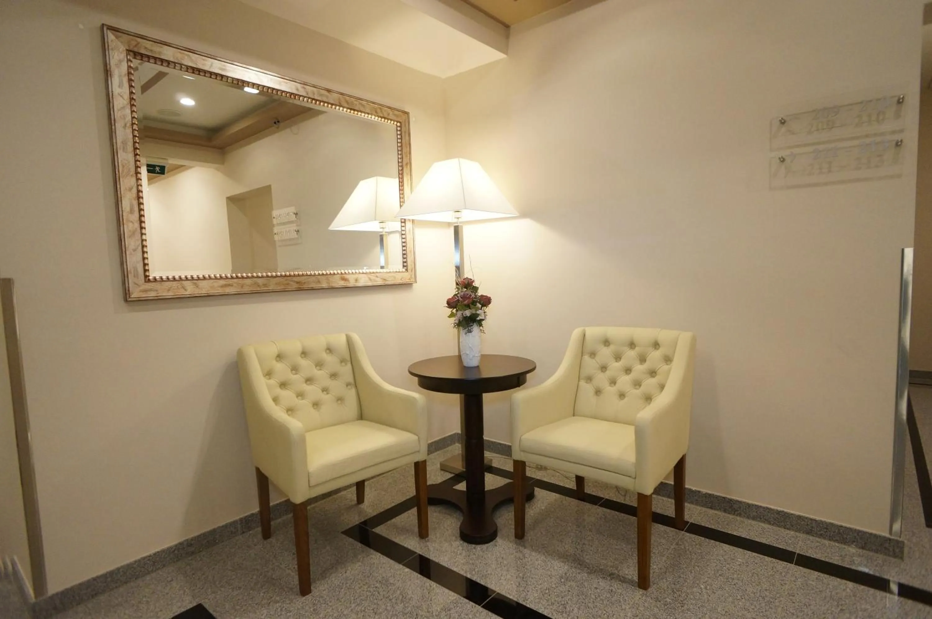 Lobby or reception in Hotel Calypso