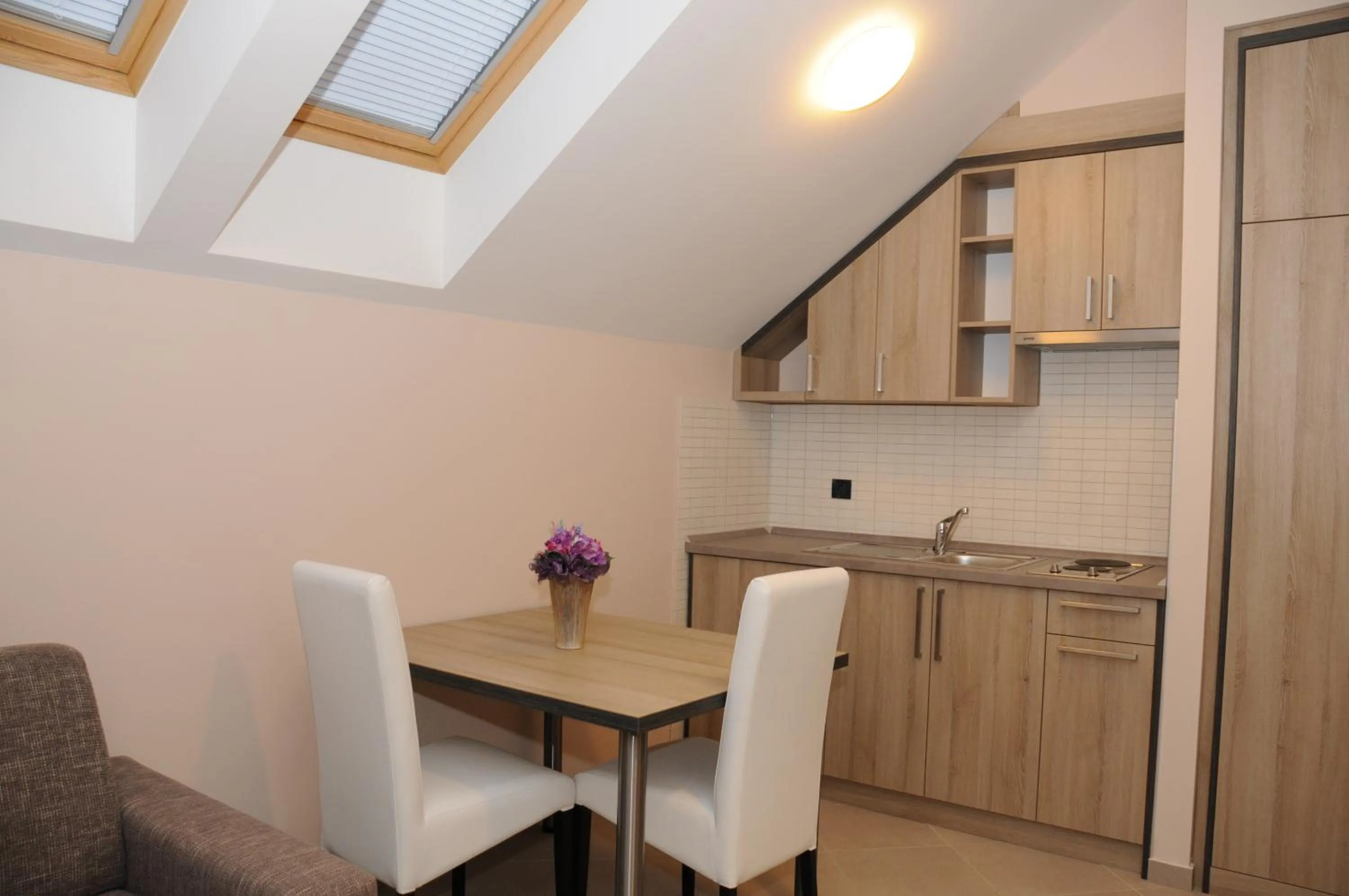 Kitchen or kitchenette in Hotel Calypso