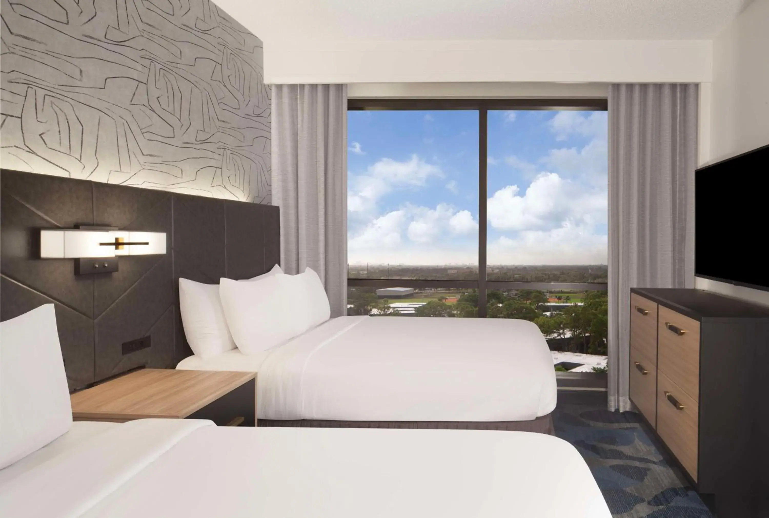 Bed in Embassy Suites by Hilton Palm Beach Gardens PGA Boulevard Bed in Embassy Suites by Hilton Palm Beach Gardens PGA Boulevard