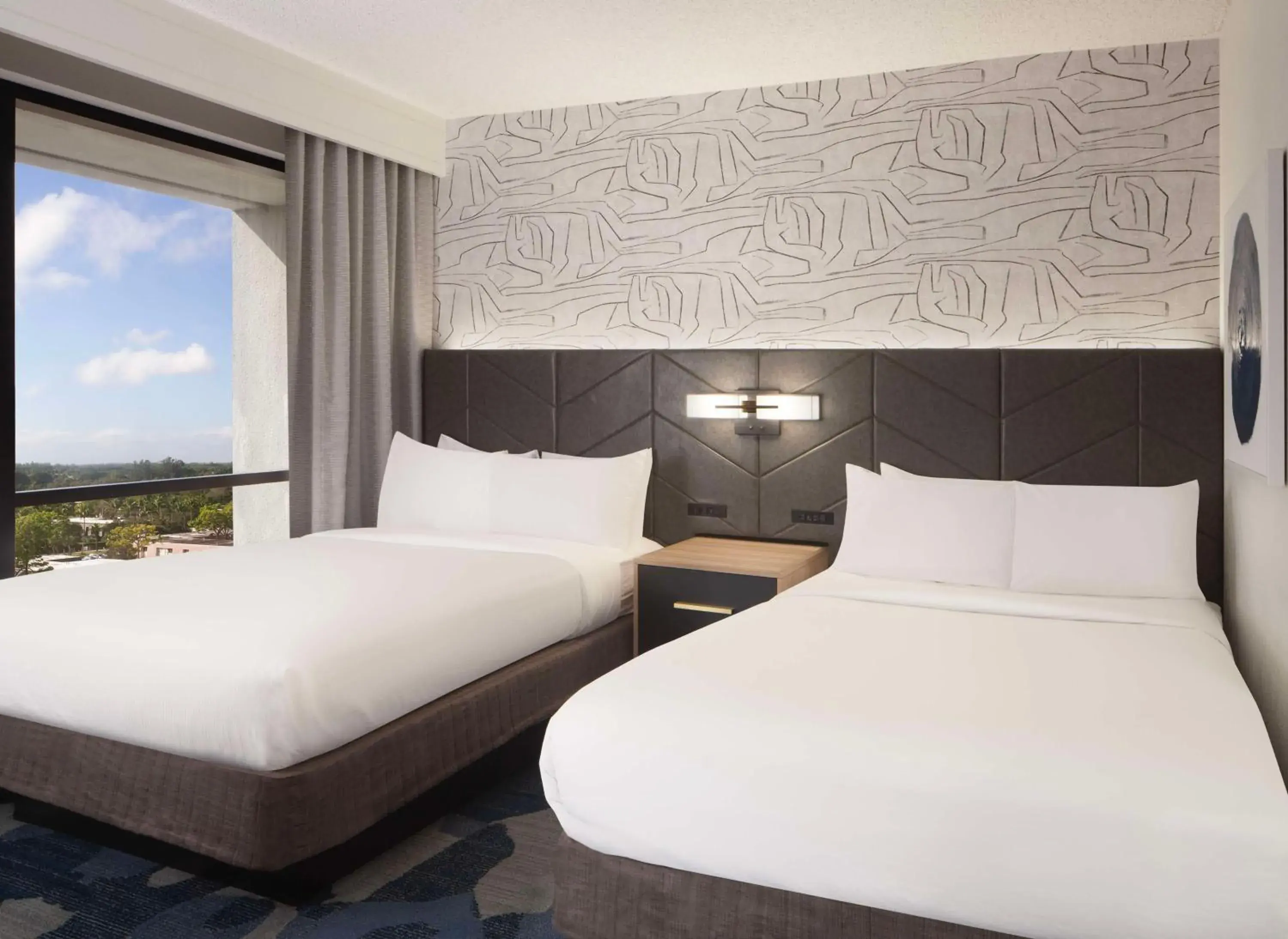 Bed in Embassy Suites by Hilton Palm Beach Gardens PGA Boulevard Bed in Embassy Suites by Hilton Palm Beach Gardens PGA Boulevard