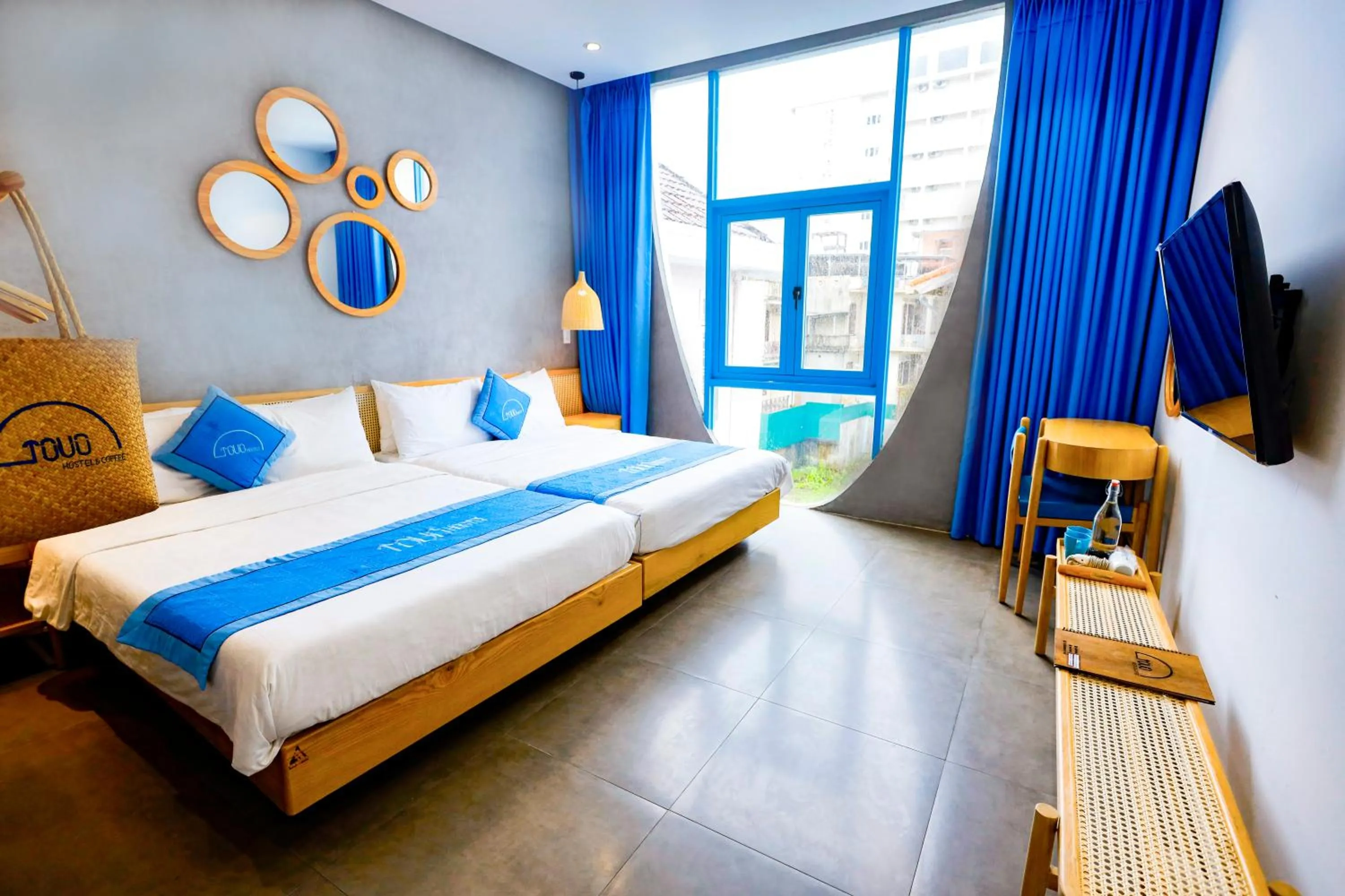 Bed in Tò Vò Hostel Huế