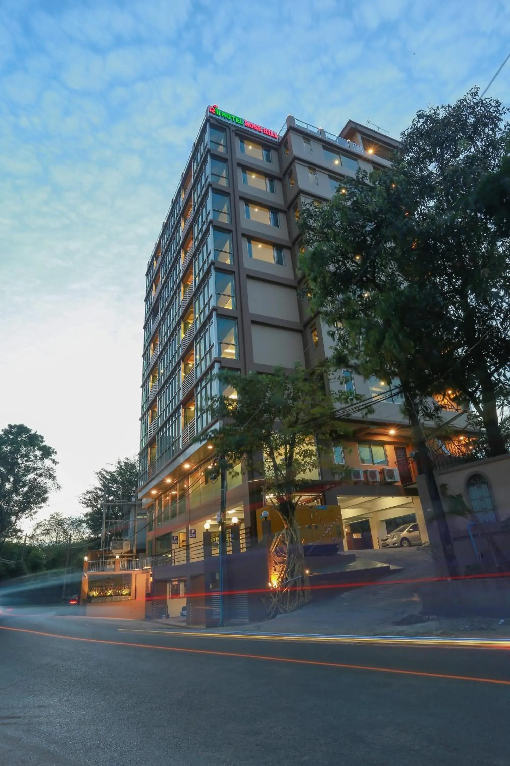 Property building in Hotel Rose Hill Property building in Hotel Rose Hill