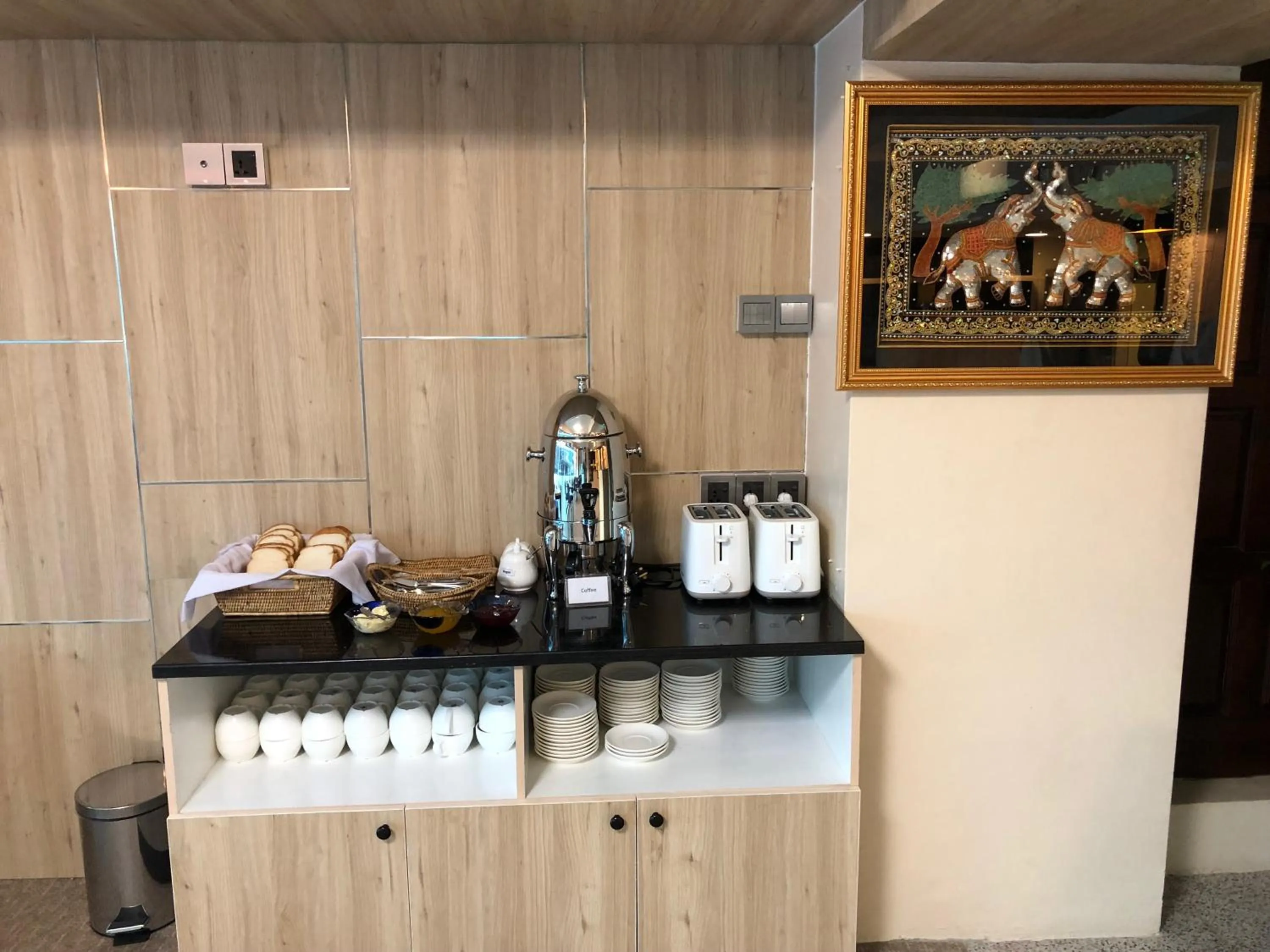 Buffet breakfast in Hotel Rose Hill