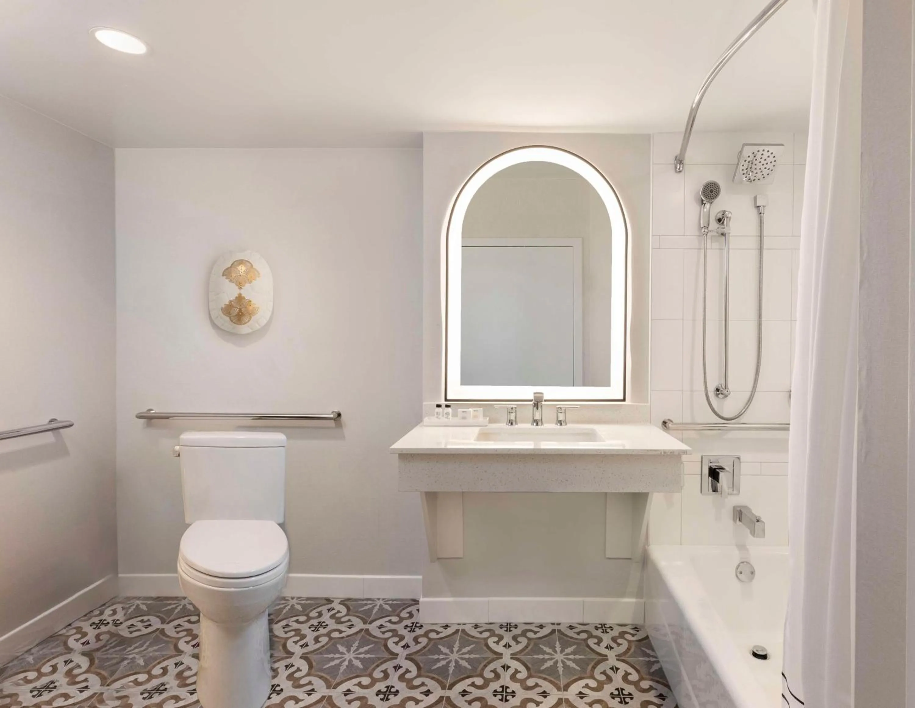 Bathroom in The Singer Oceanfront Resort, Curio Collection by Hilton