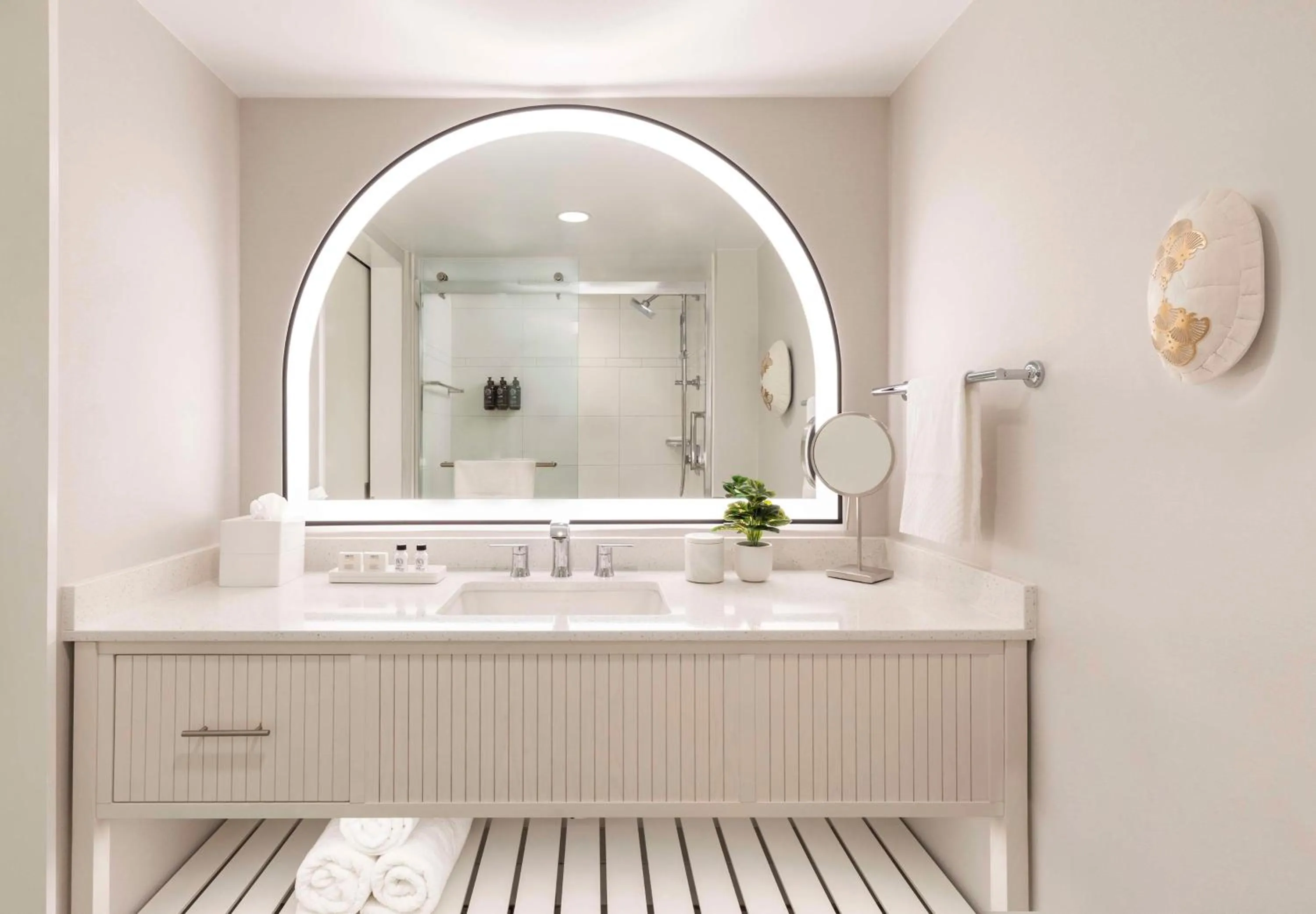 Bathroom in The Singer Oceanfront Resort, Curio Collection by Hilton