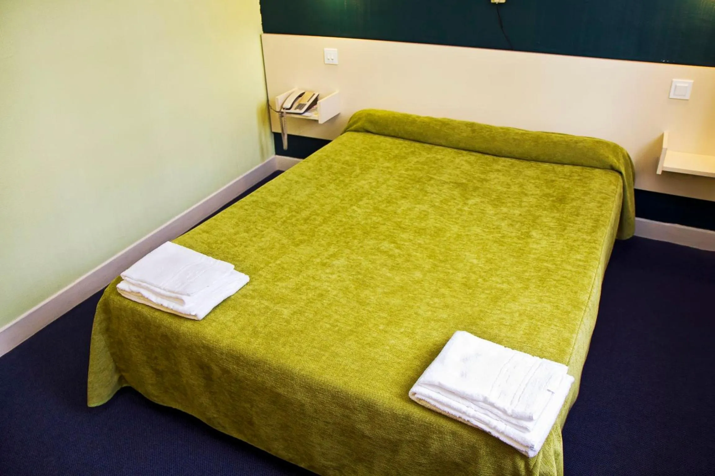 Photo of the whole room, Bed in Hôtel Croix des Nordistes