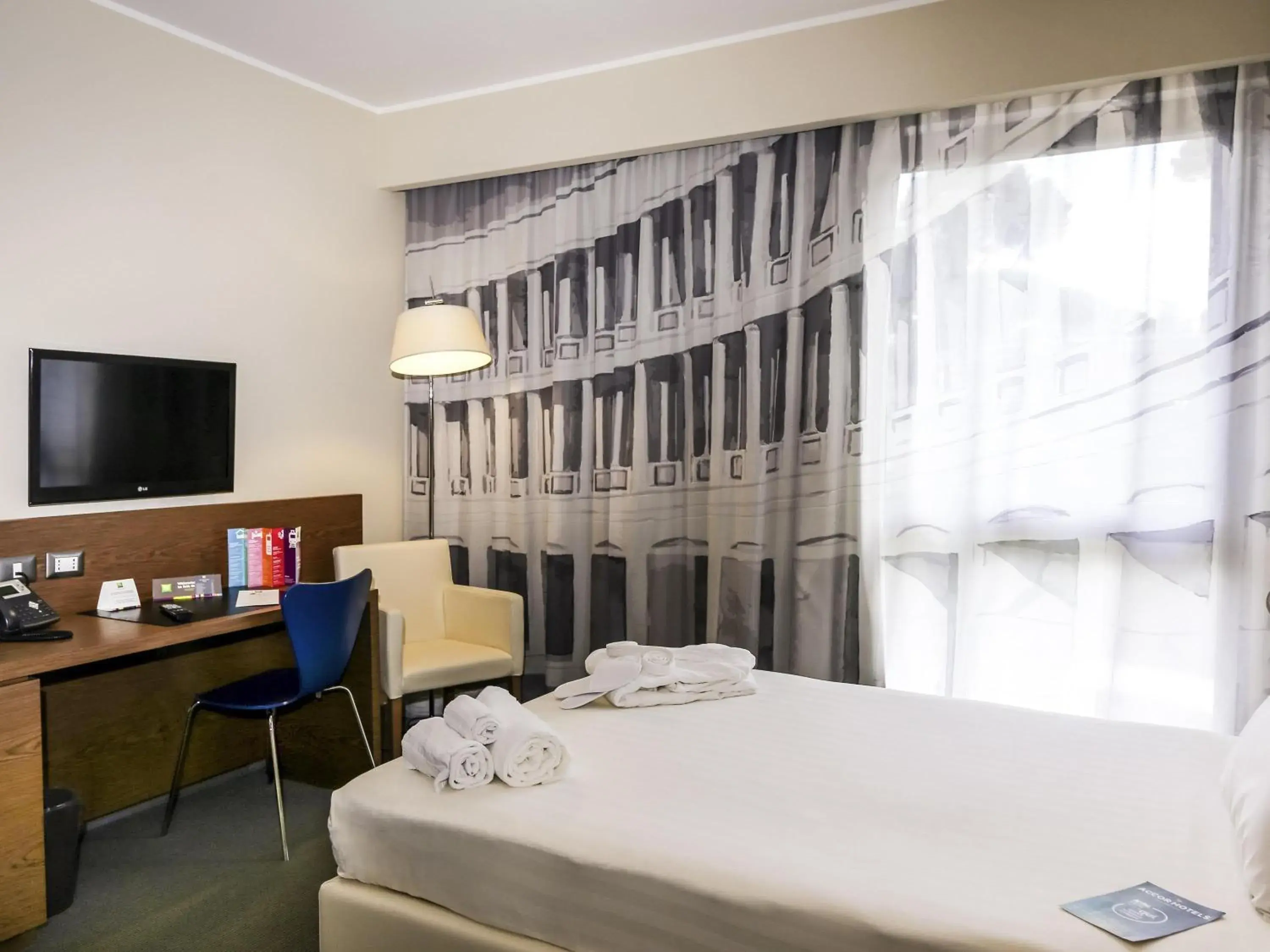 Bedroom, Bed in Ibis Styles Roma Eur Bedroom, Bed in Ibis Styles Roma Eur