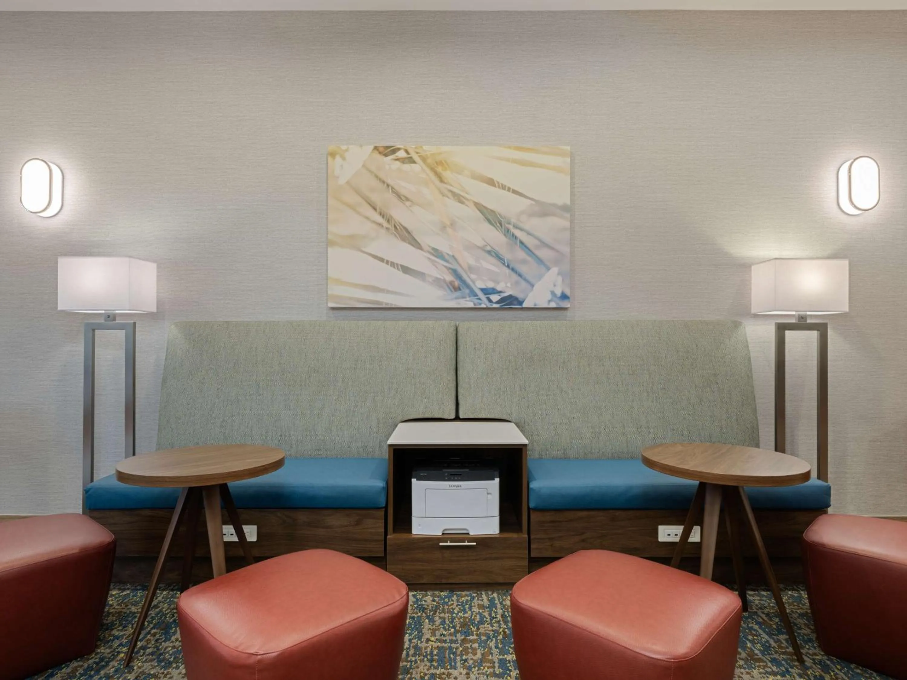 Lobby or reception in Hampton Inn West Palm Beach-Florida Turnpike