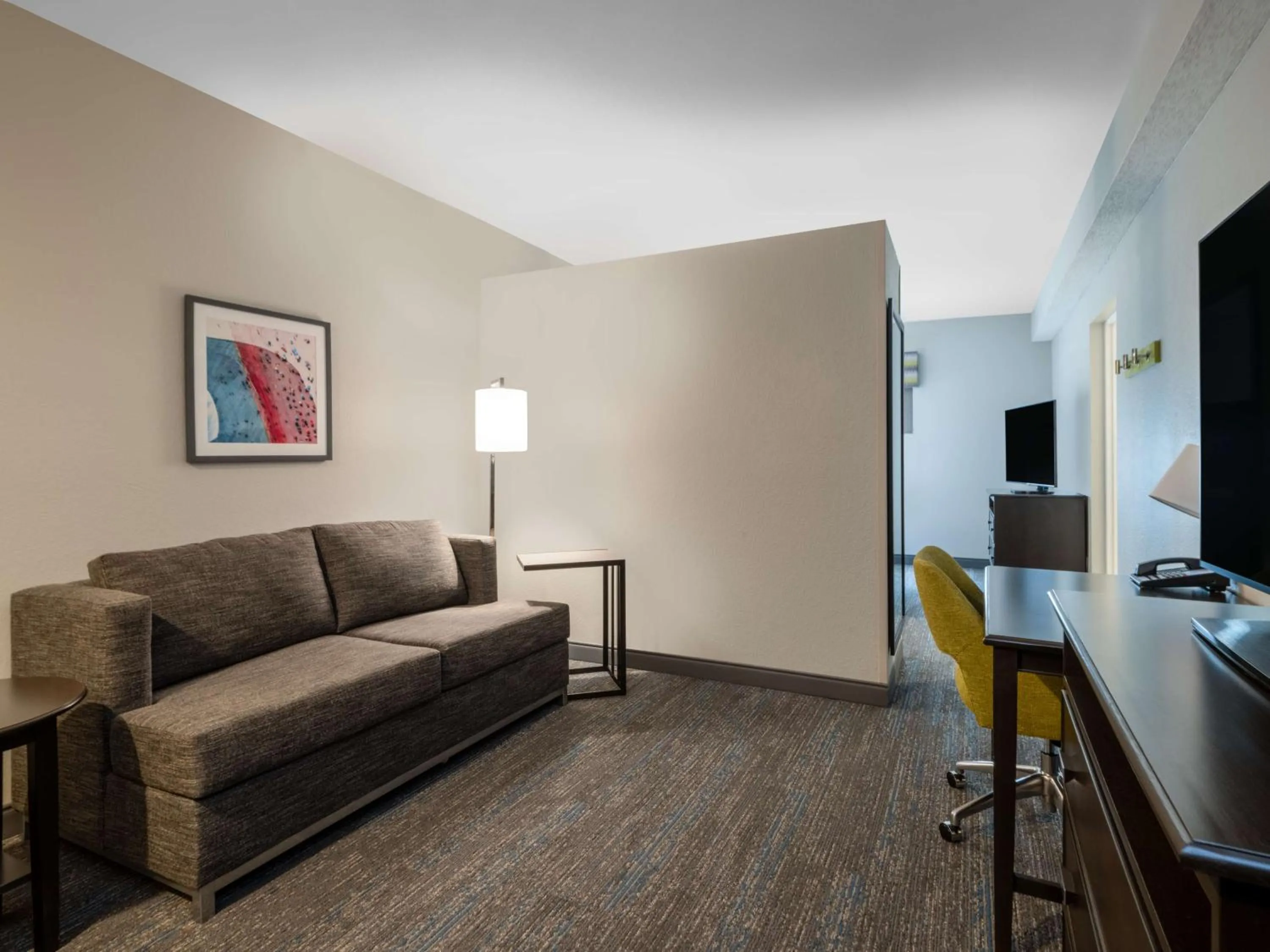 Bedroom in Hampton Inn West Palm Beach-Florida Turnpike