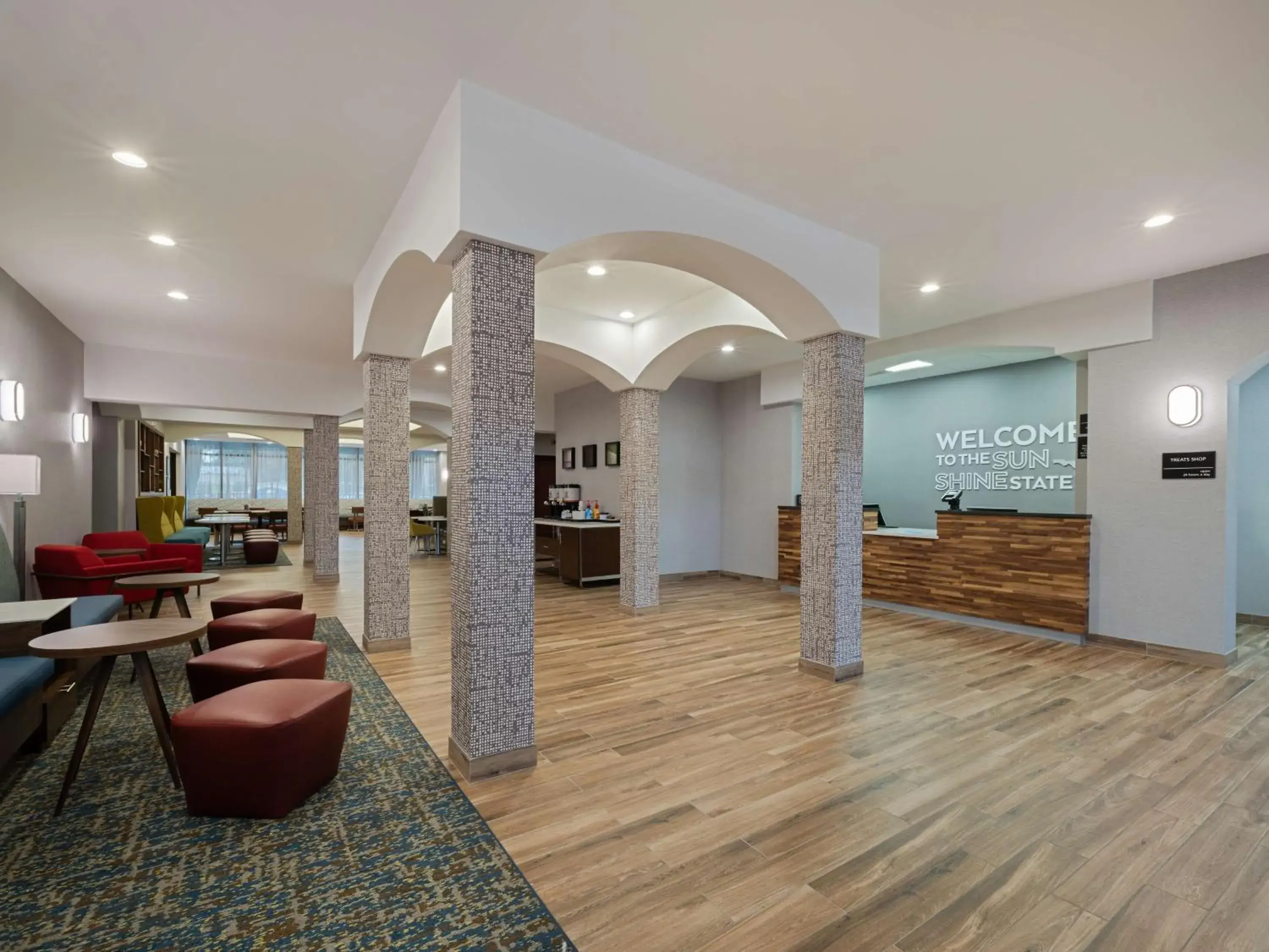 Lobby or reception in Hampton Inn West Palm Beach-Florida Turnpike Lobby or reception in Hampton Inn West Palm Beach-Florida Turnpike