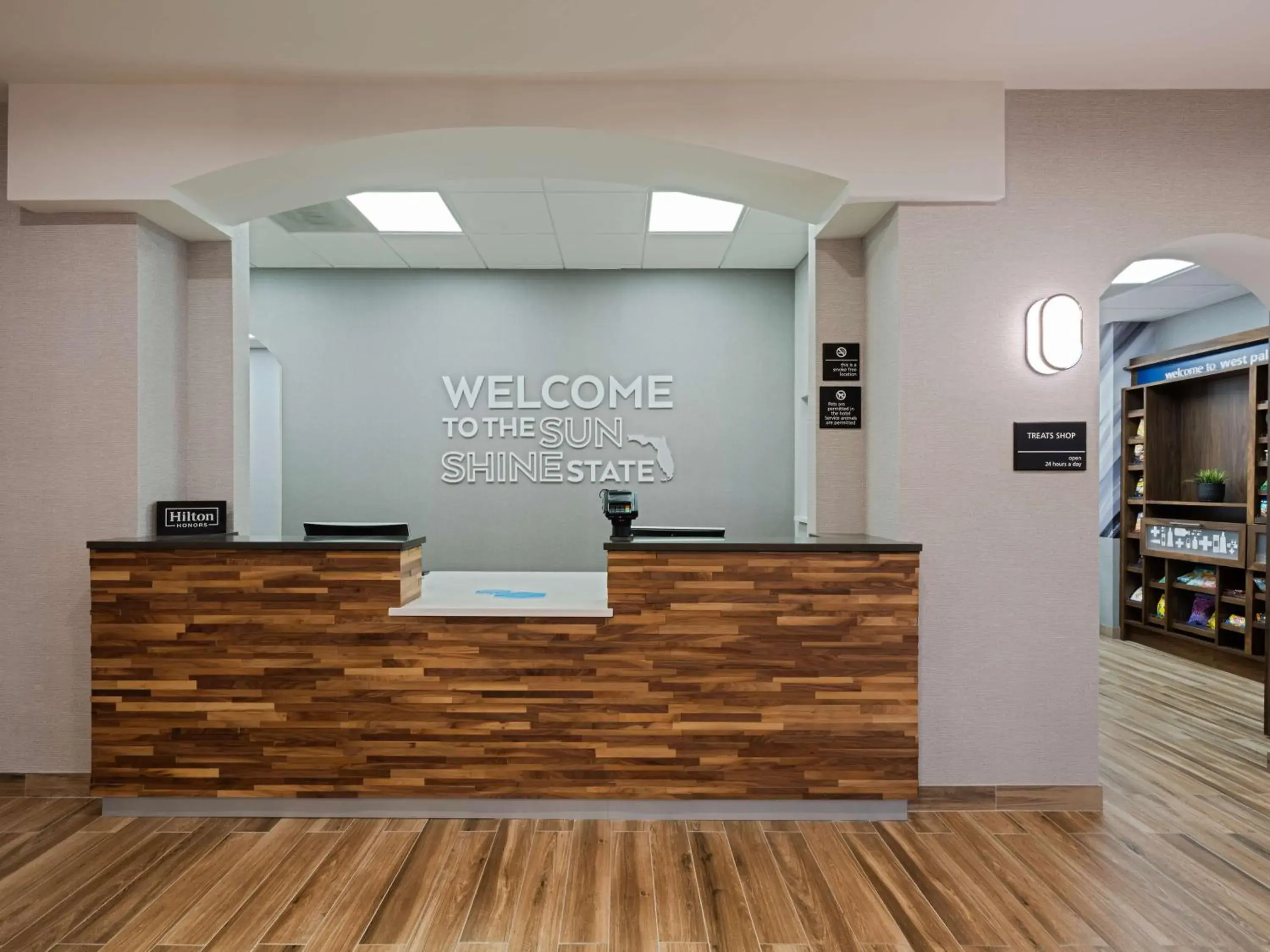 Lobby or reception in Hampton Inn West Palm Beach-Florida Turnpike Lobby or reception in Hampton Inn West Palm Beach-Florida Turnpike
