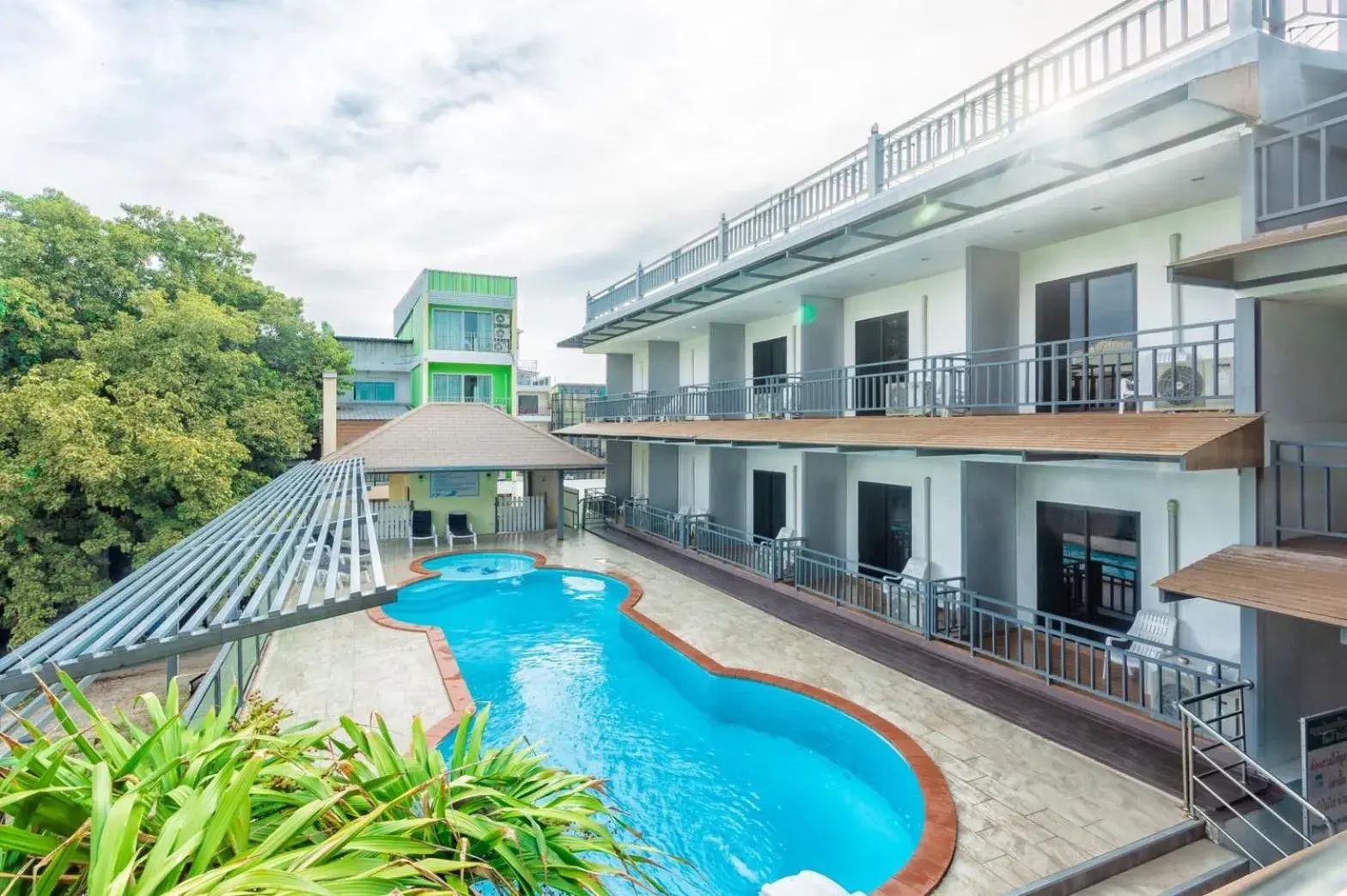 Swimming pool in CHA AM MY HOUSE Resort Swimming pool in CHA AM MY HOUSE Resort