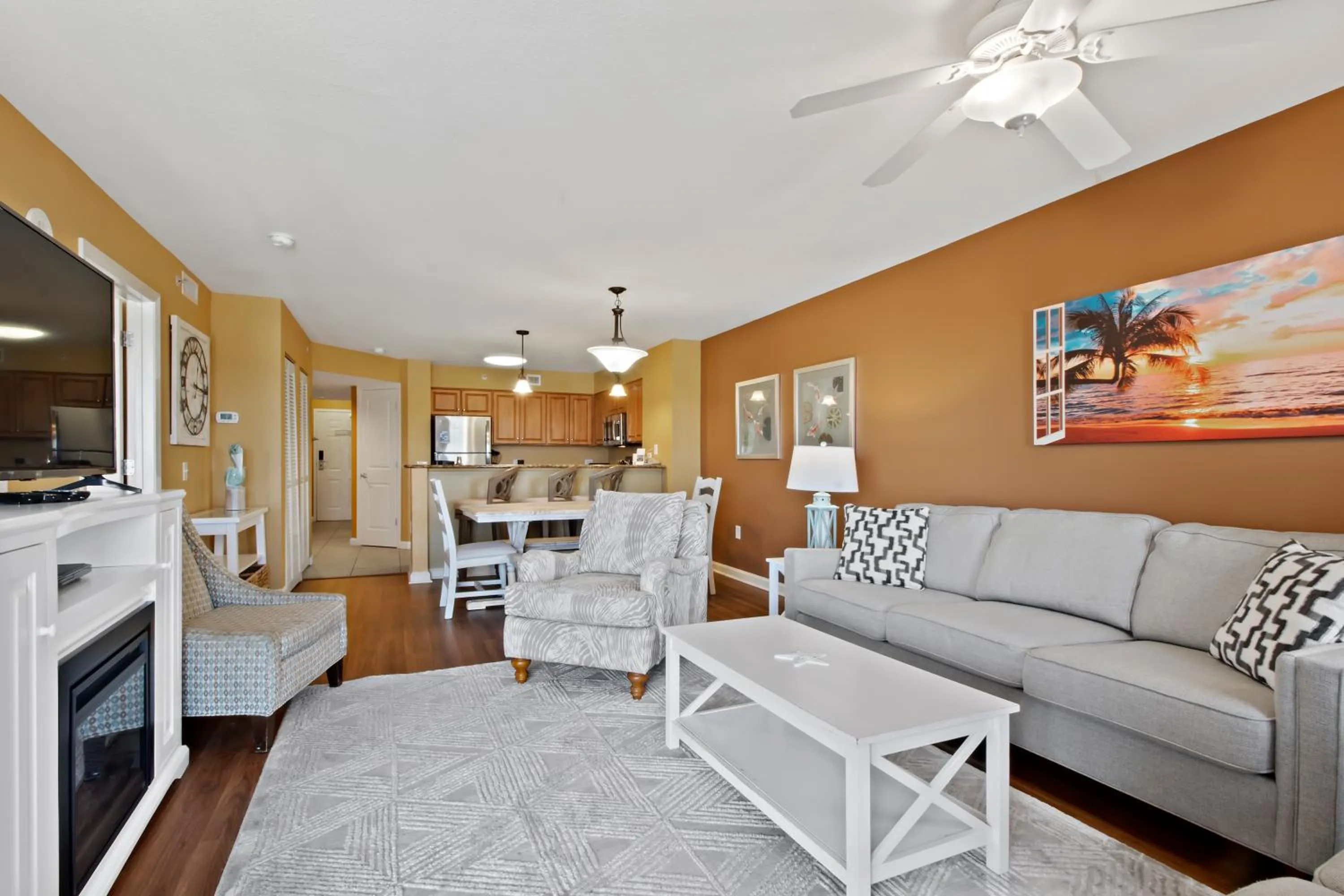 Living room in Tilghman Beach and Golf Resort