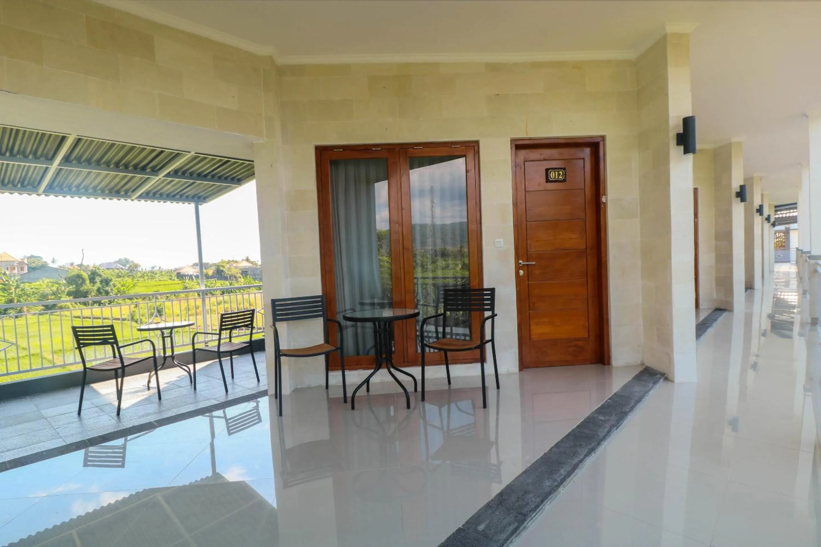 Floor plan in De Loran Hotel