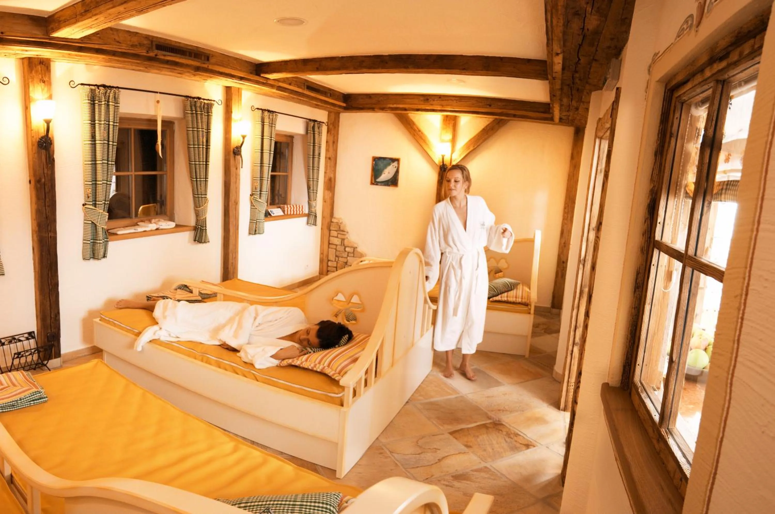 Spa and wellness centre/facilities in Wanderhotel Kirchner