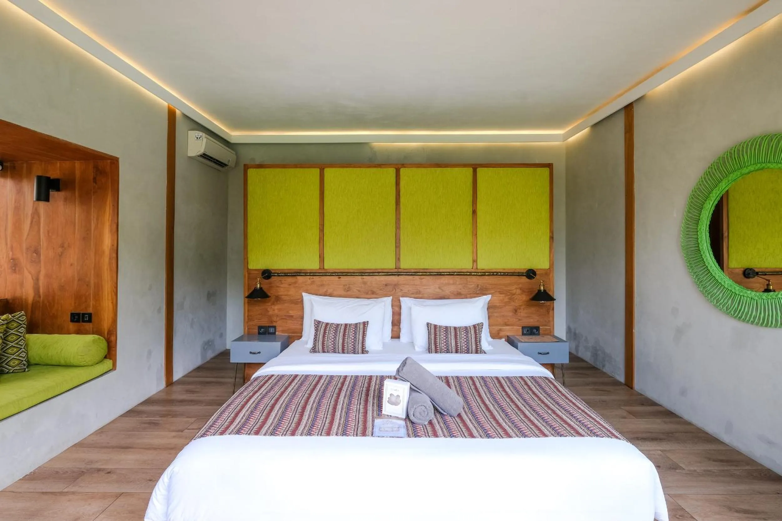 Bedroom, Bed in The Elementum