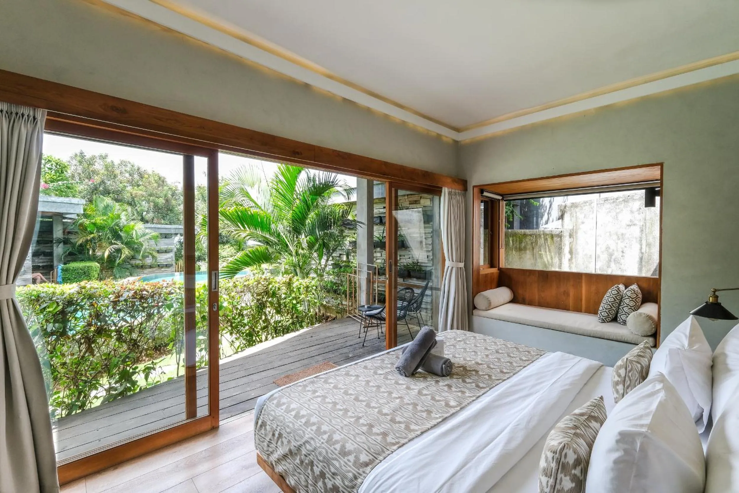 View (from property/room), Bed in The Elementum