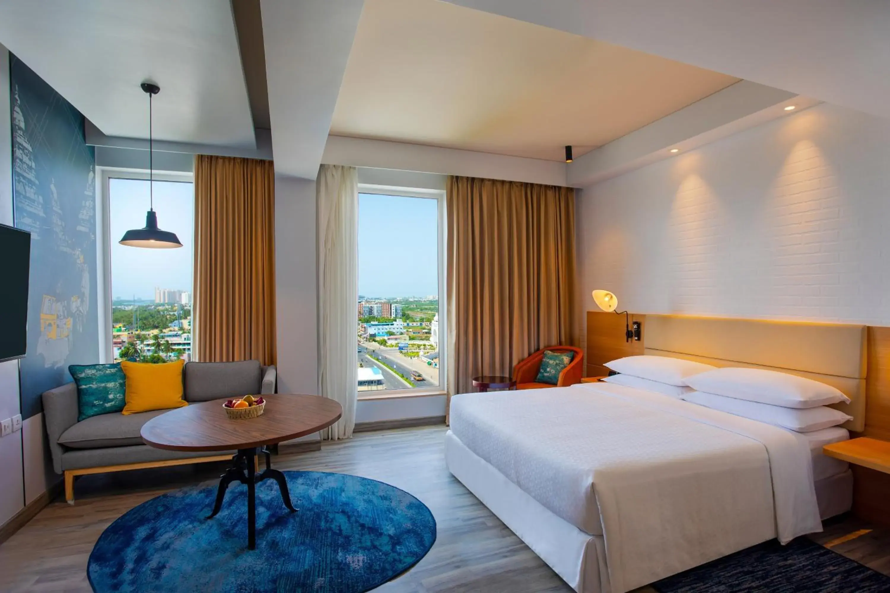 Executive Double Bed Room With 10% Off on Restaurant in Four Points by Sheraton Chennai OMR Executive Double Bed Room With 10% Off on Restaurant in Four Points by Sheraton Chennai OMR