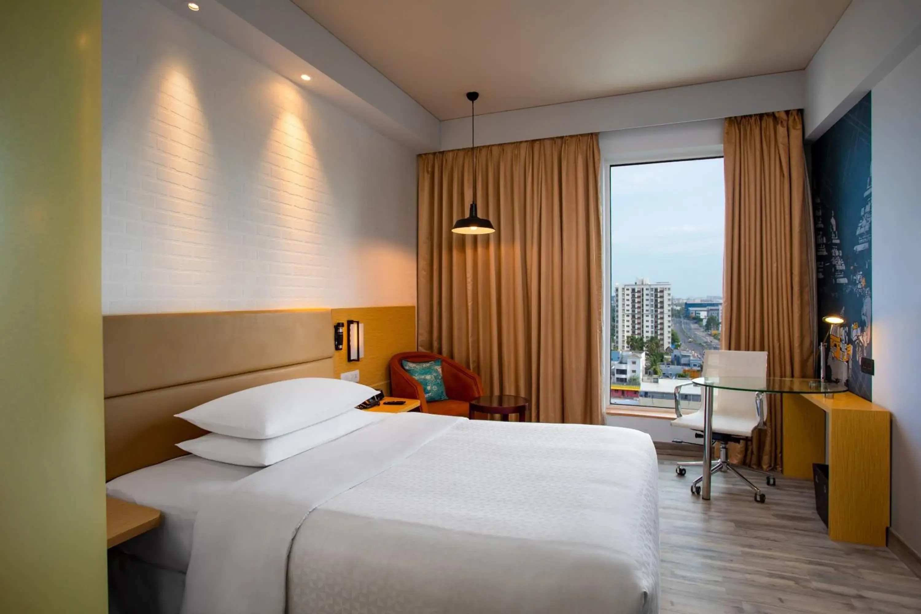 Superior Double Bed Room With 10% Off on Restaurant in Four Points by Sheraton Chennai OMR Superior Double Bed Room With 10% Off on Restaurant in Four Points by Sheraton Chennai OMR