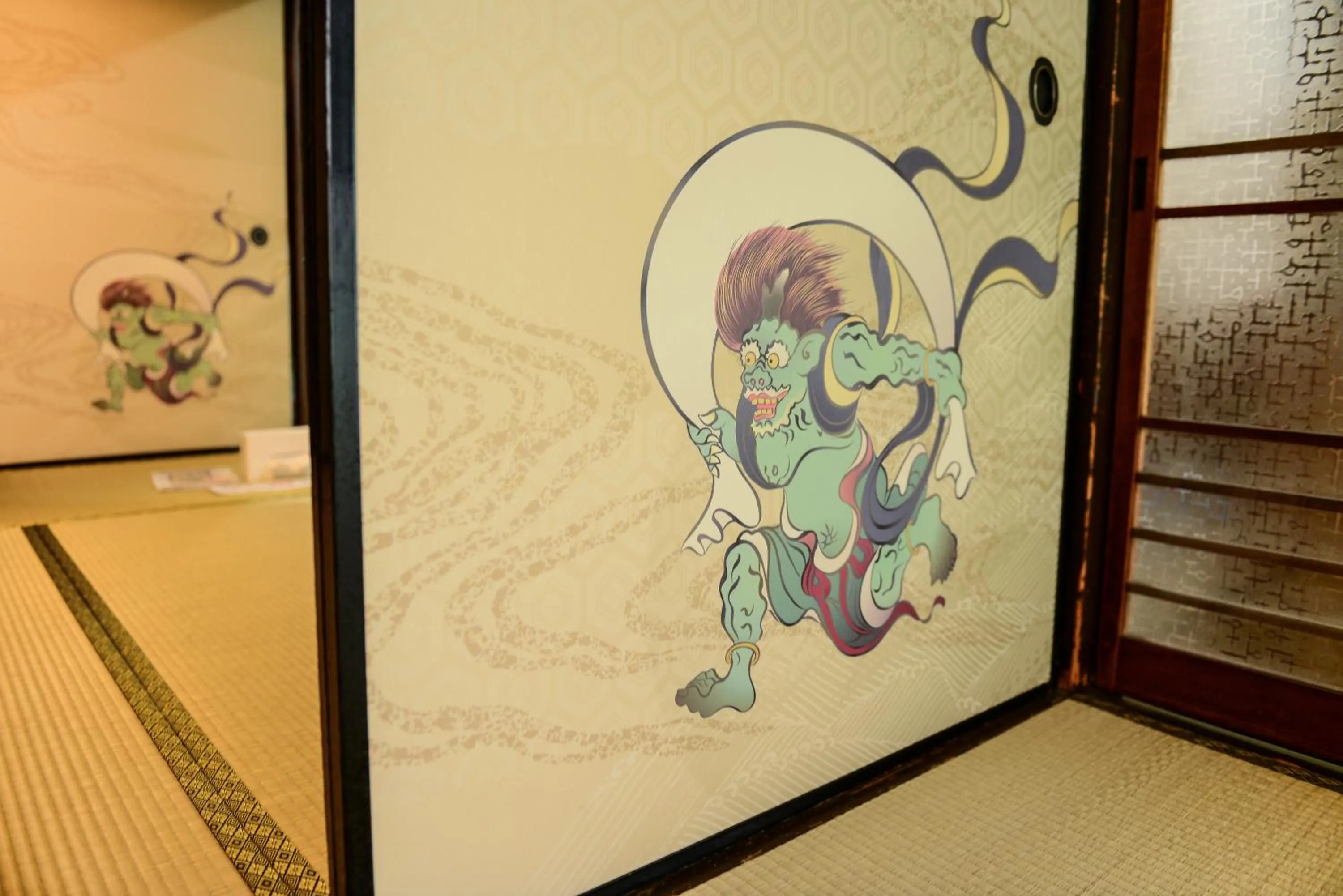 Living room in Nishioji TANUKI 西大路 狸