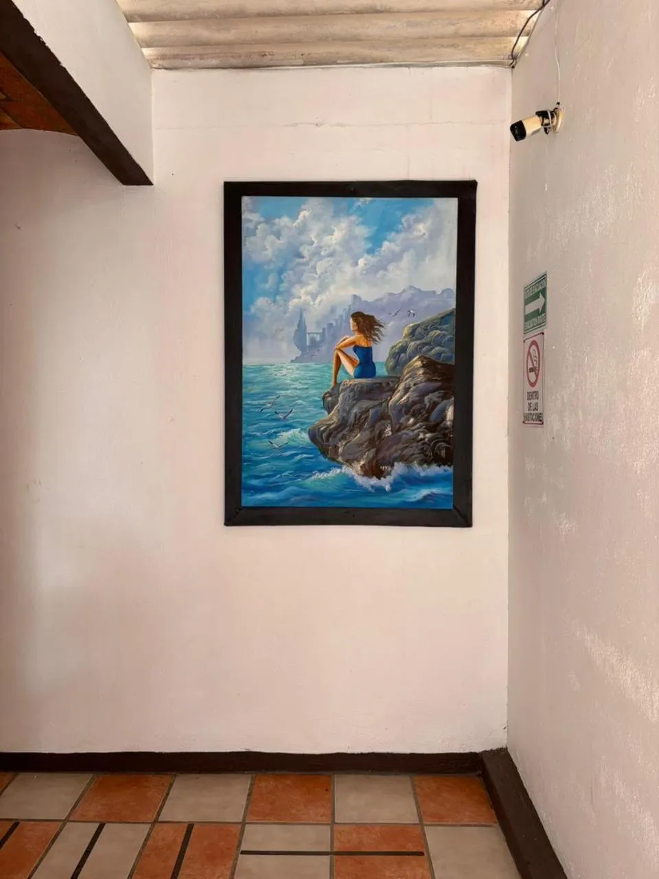 Decorative detail in Bungalows Flamingos