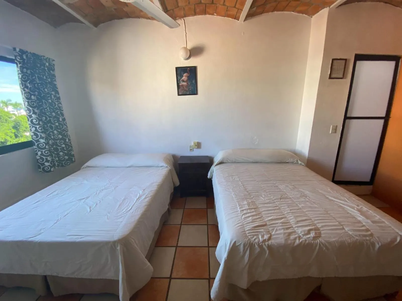 Bed in Bungalows Flamingos