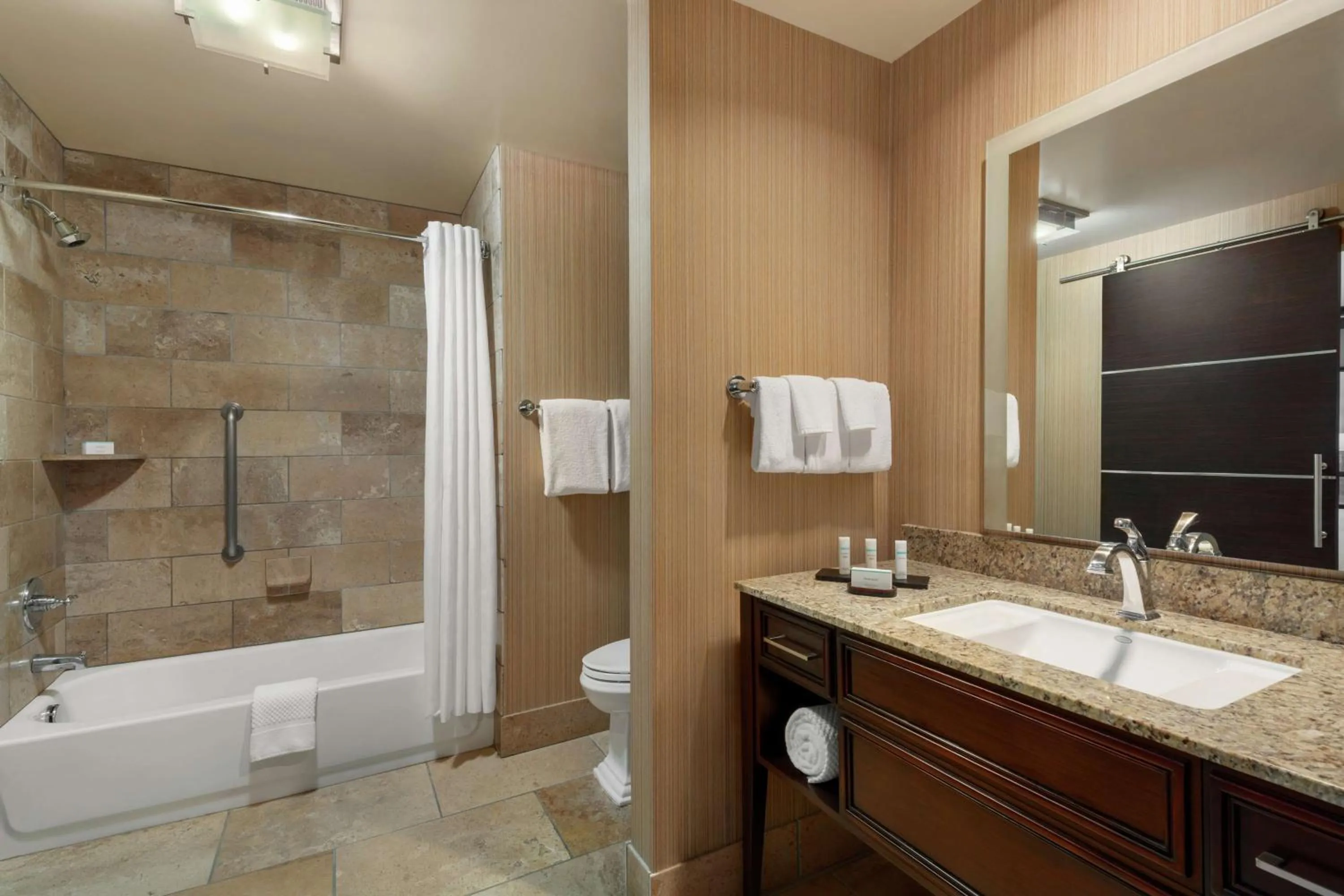 Bathroom in Embassy Suites by Hilton Salt Lake West Valley City