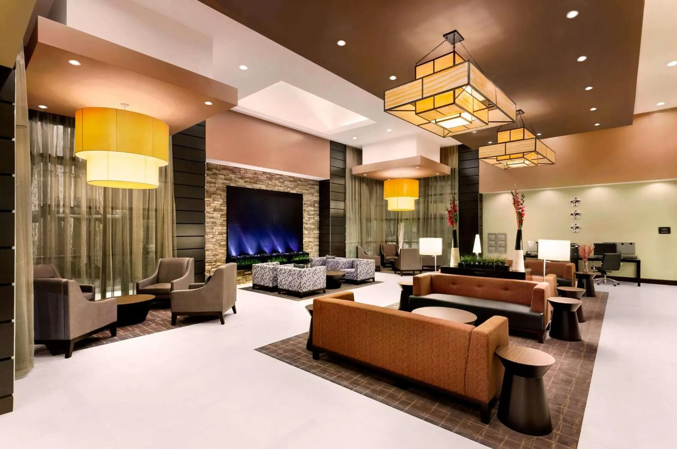 Lobby or reception in Embassy Suites by Hilton Salt Lake West Valley City