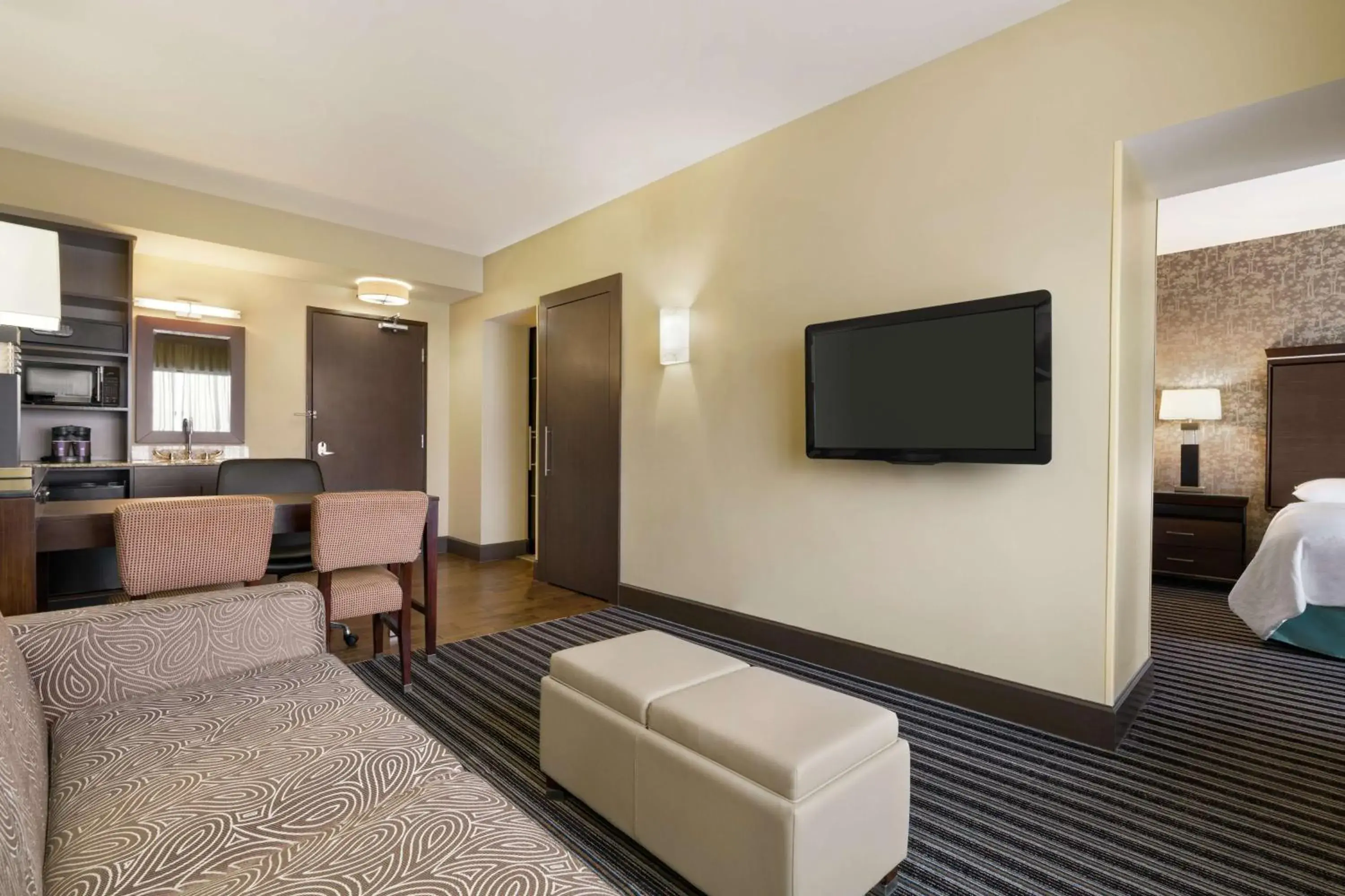 Suite with Two Queen Beds - Mobility and Hearing Access/Non-Smoking in Embassy Suites by Hilton Salt Lake West Valley City Suite with Two Queen Beds - Mobility and Hearing Access/Non-Smoking in Embassy Suites by Hilton Salt Lake West Valley City