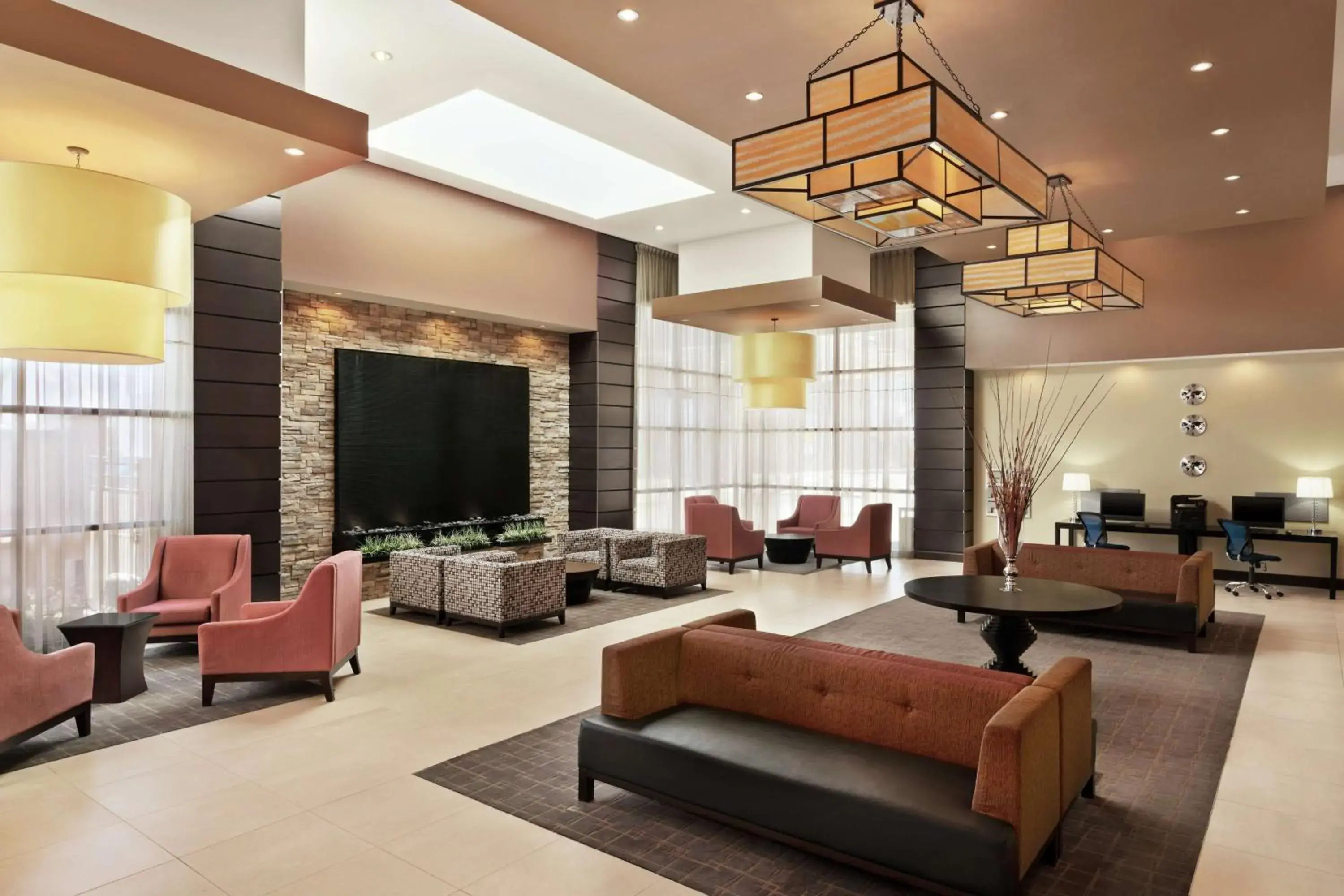 Lobby or reception in Embassy Suites by Hilton Salt Lake West Valley City Lobby or reception in Embassy Suites by Hilton Salt Lake West Valley City