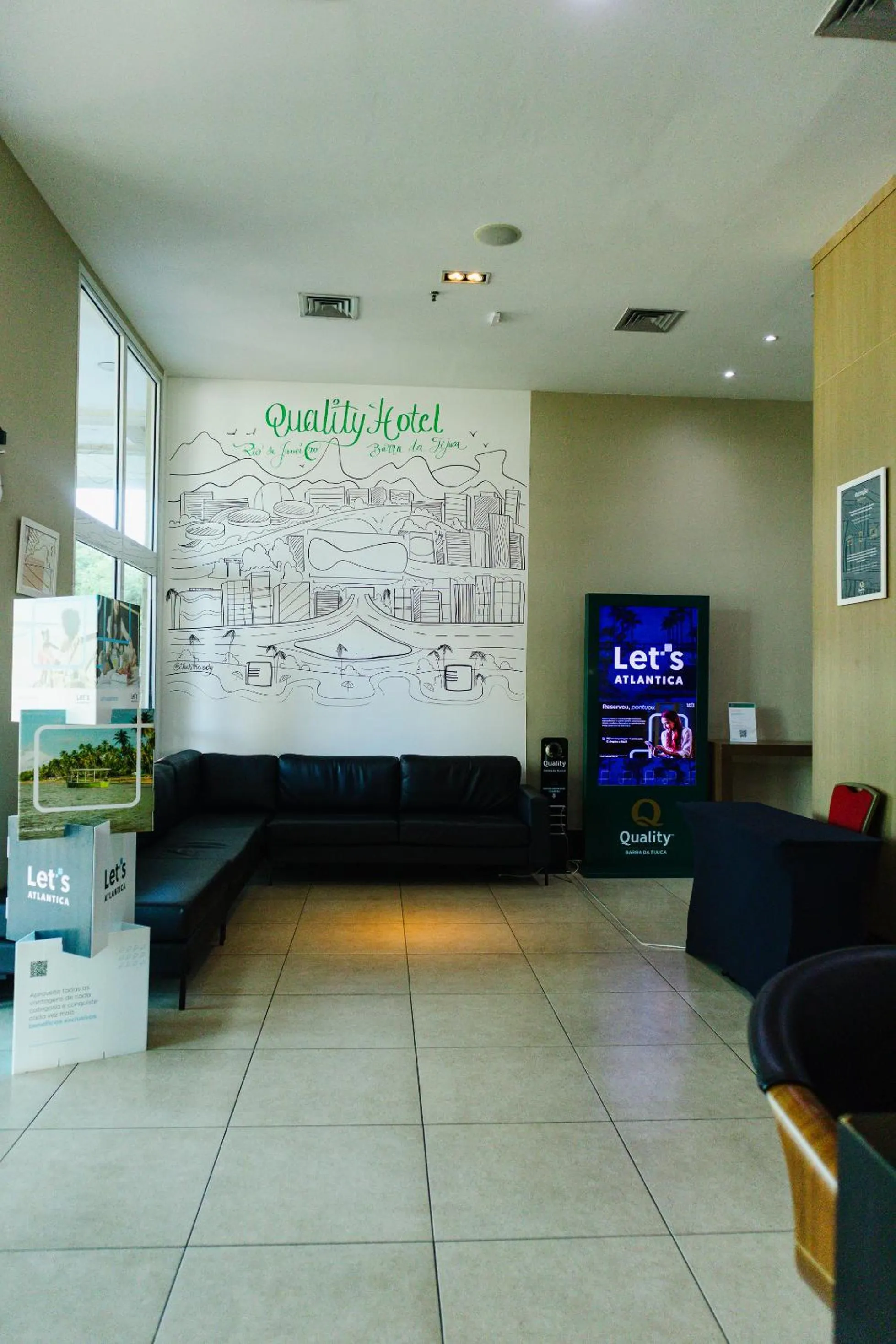 Lobby or reception in Quality Rio de Janeiro - Barra da Tijuca