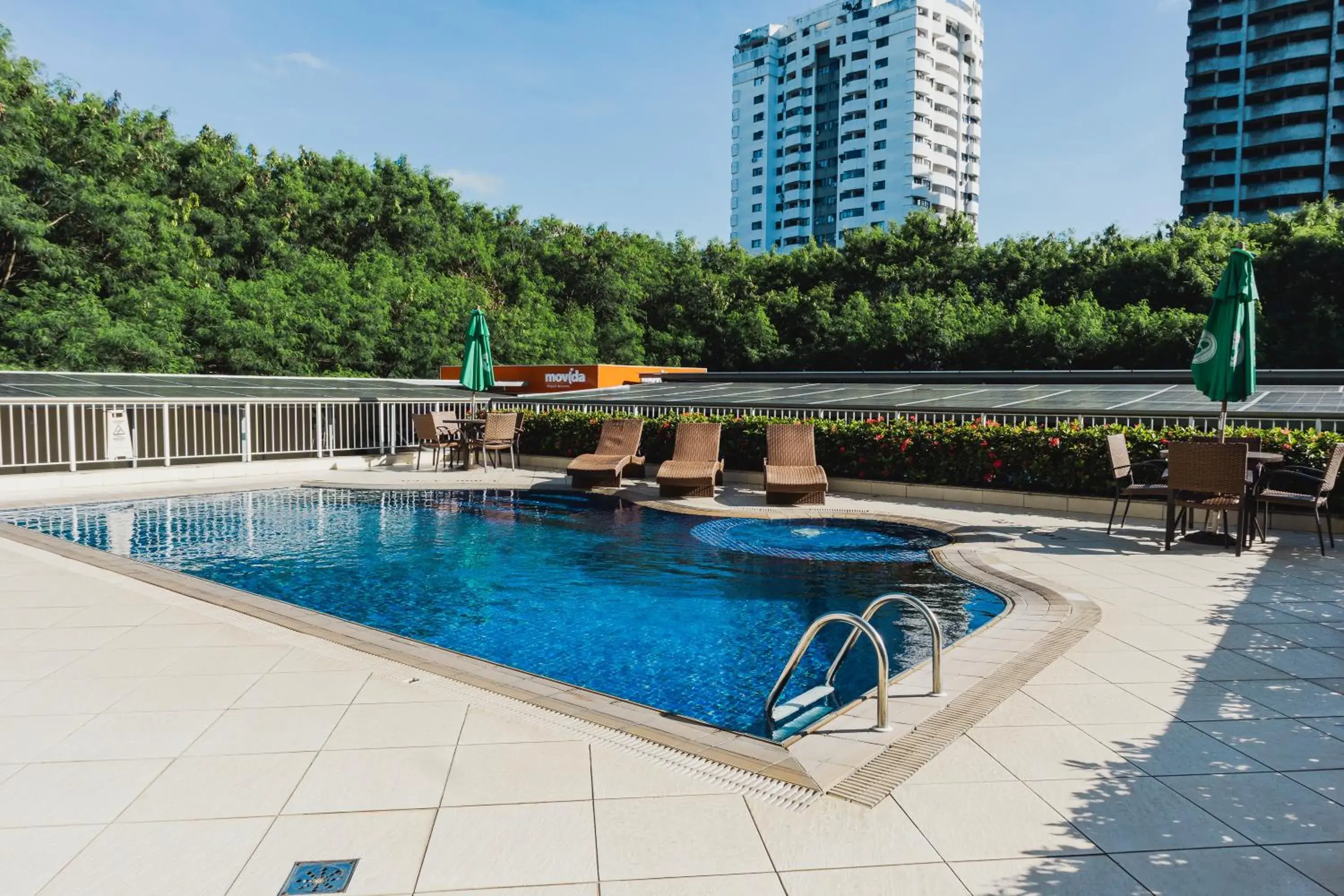 Swimming pool in Quality Rio de Janeiro - Barra da Tijuca Swimming pool in Quality Rio de Janeiro - Barra da Tijuca