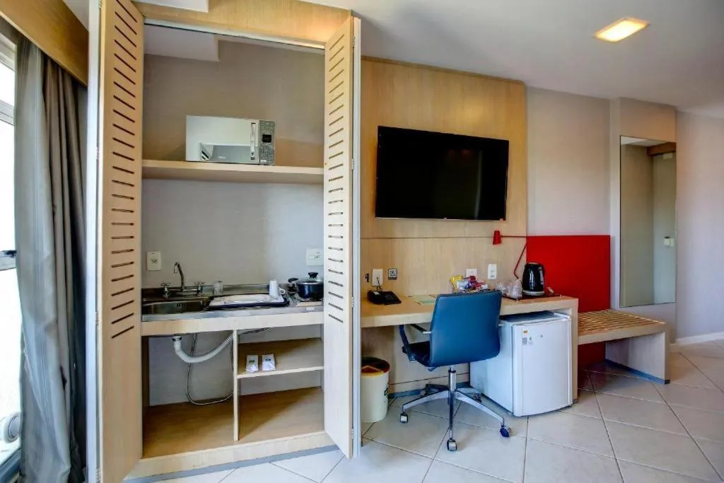 Kitchen or kitchenette in Quality Rio de Janeiro - Barra da Tijuca