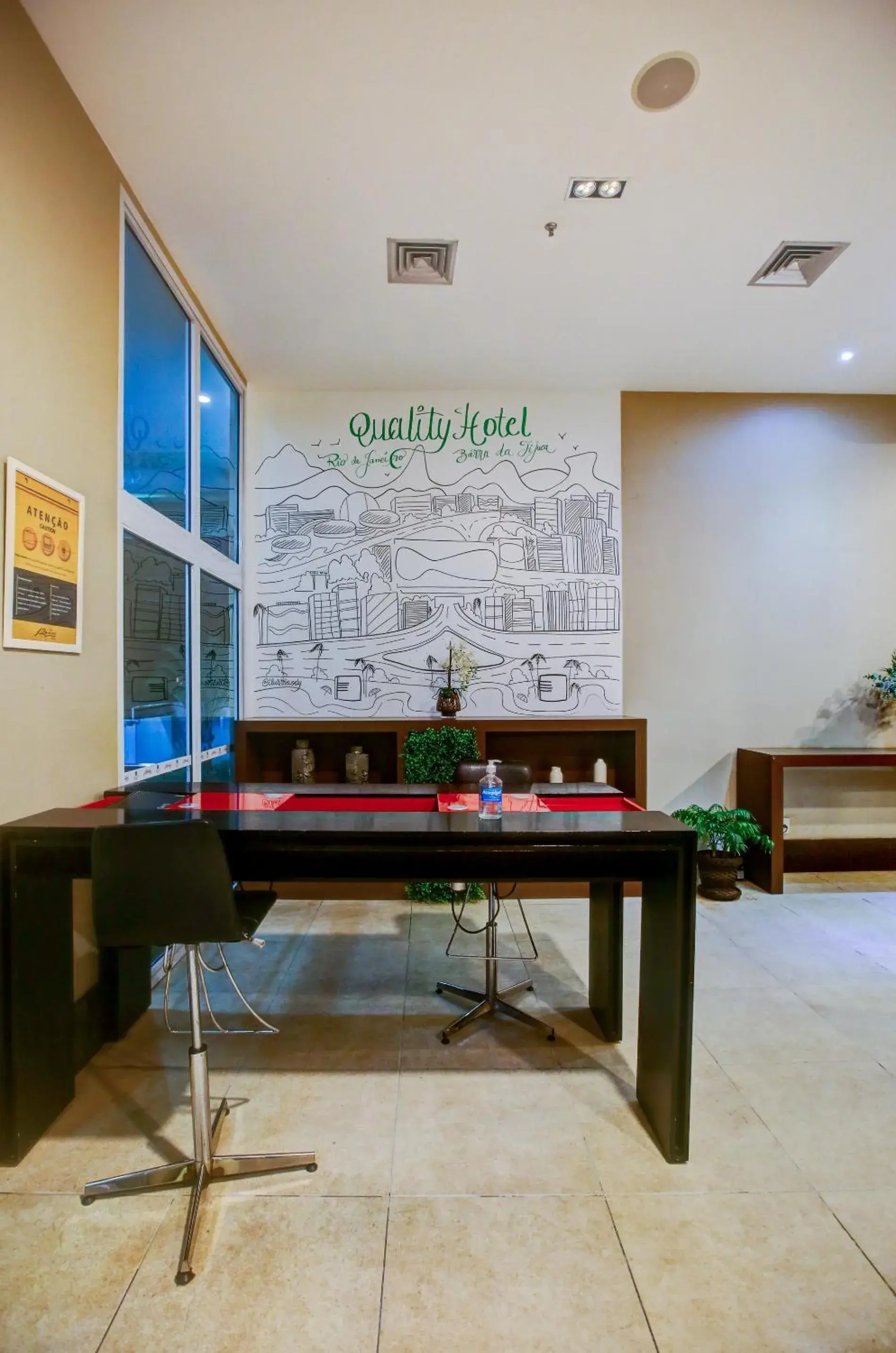 Lobby or reception in Quality Rio de Janeiro - Barra da Tijuca Lobby or reception in Quality Rio de Janeiro - Barra da Tijuca