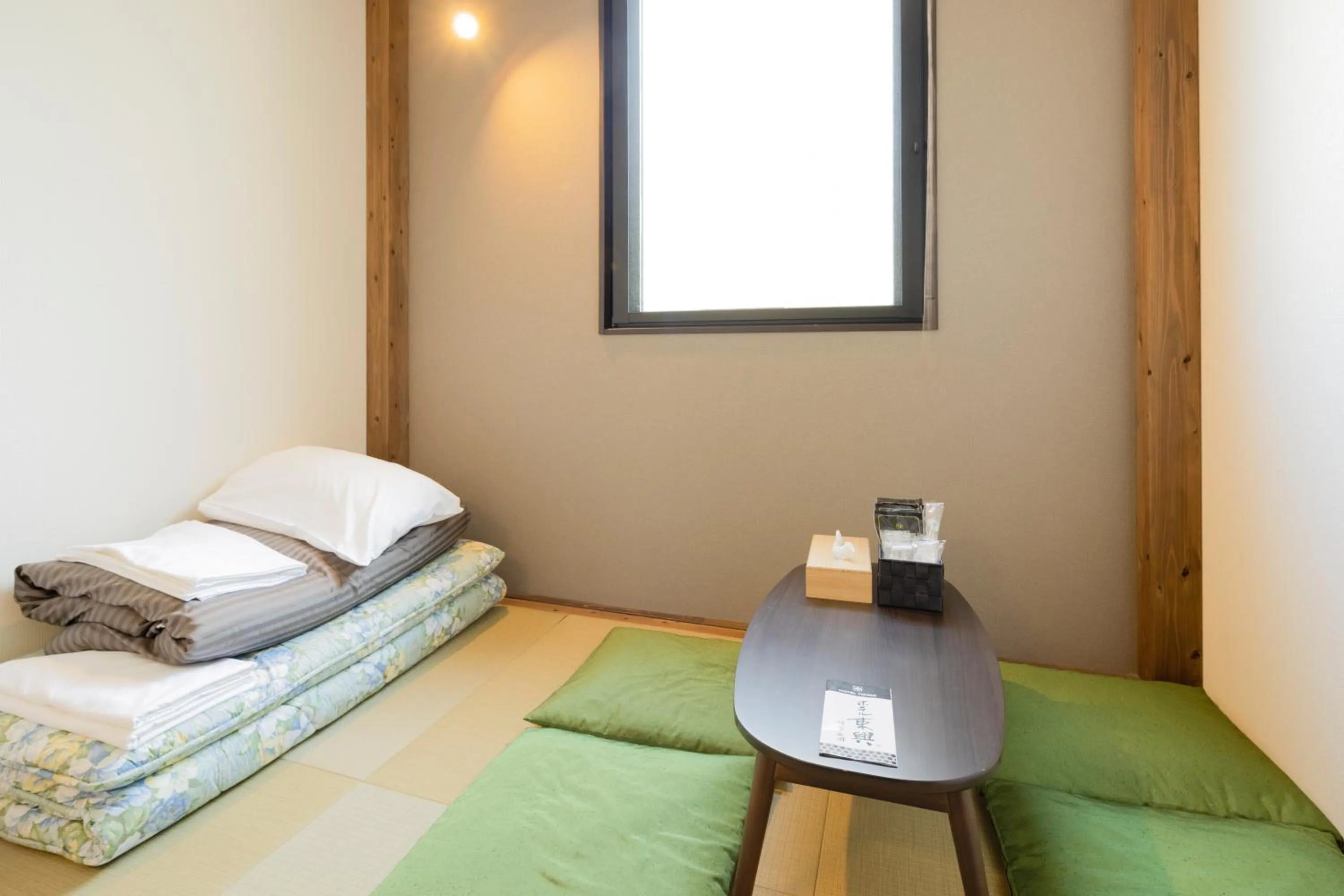 Seating area, Bed in Hotel Tohko HakataGion