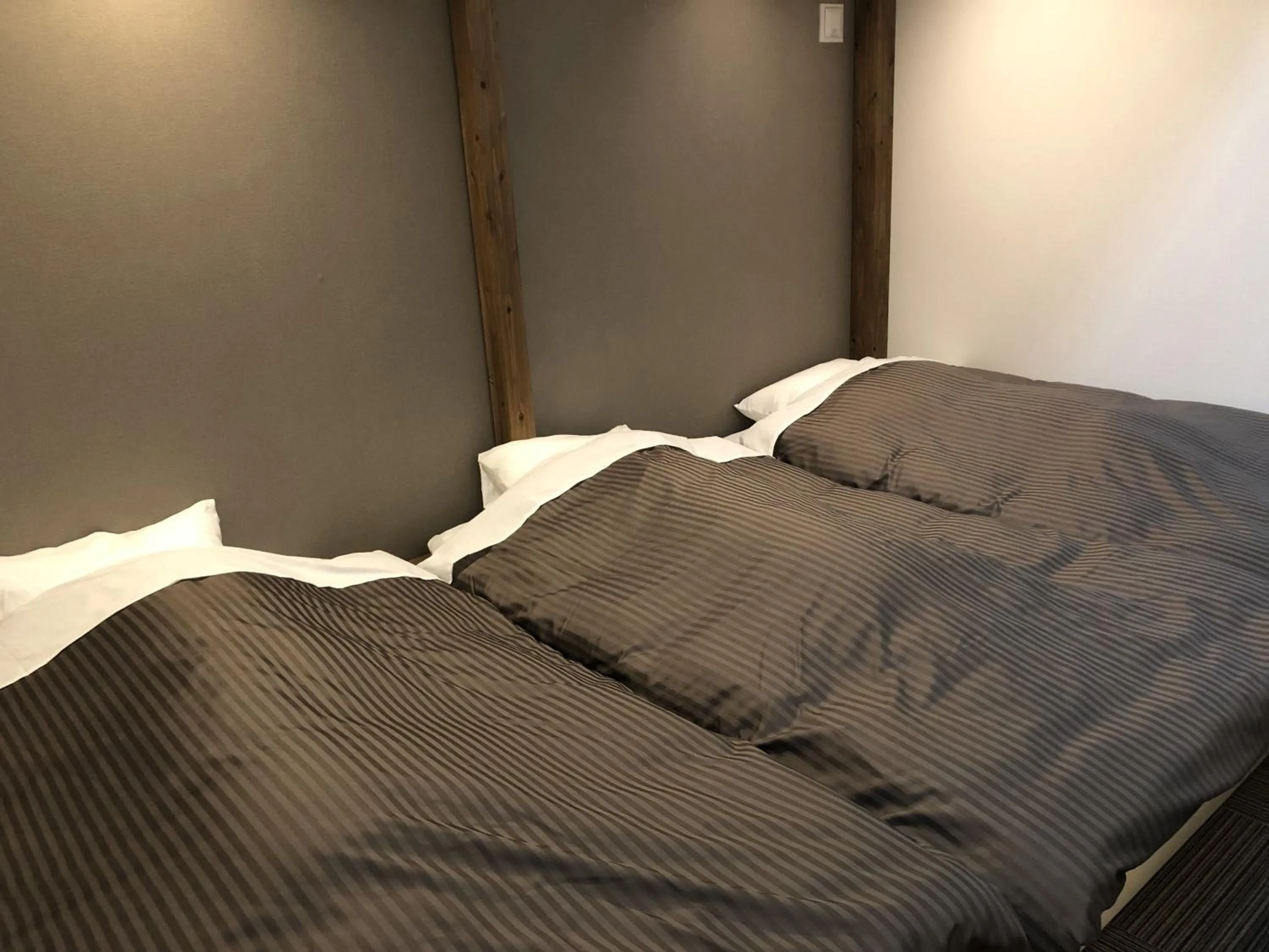 Bed in Hotel Tohko HakataGion