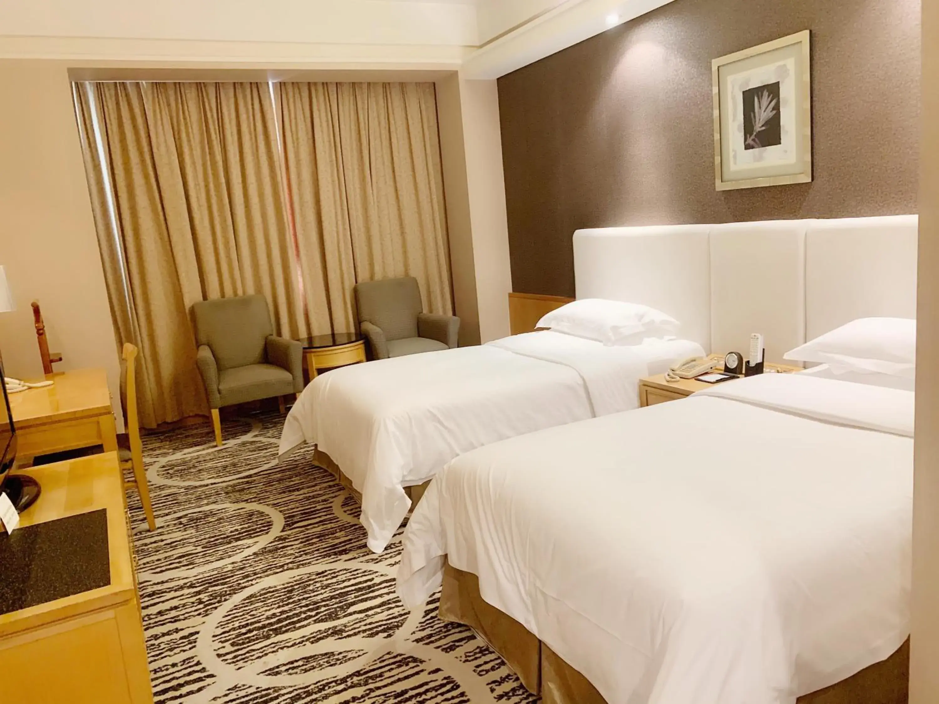 Photo of the whole room, Bed in Baiyun Hotel Guangzhou Photo of the whole room, Bed in Baiyun Hotel Guangzhou