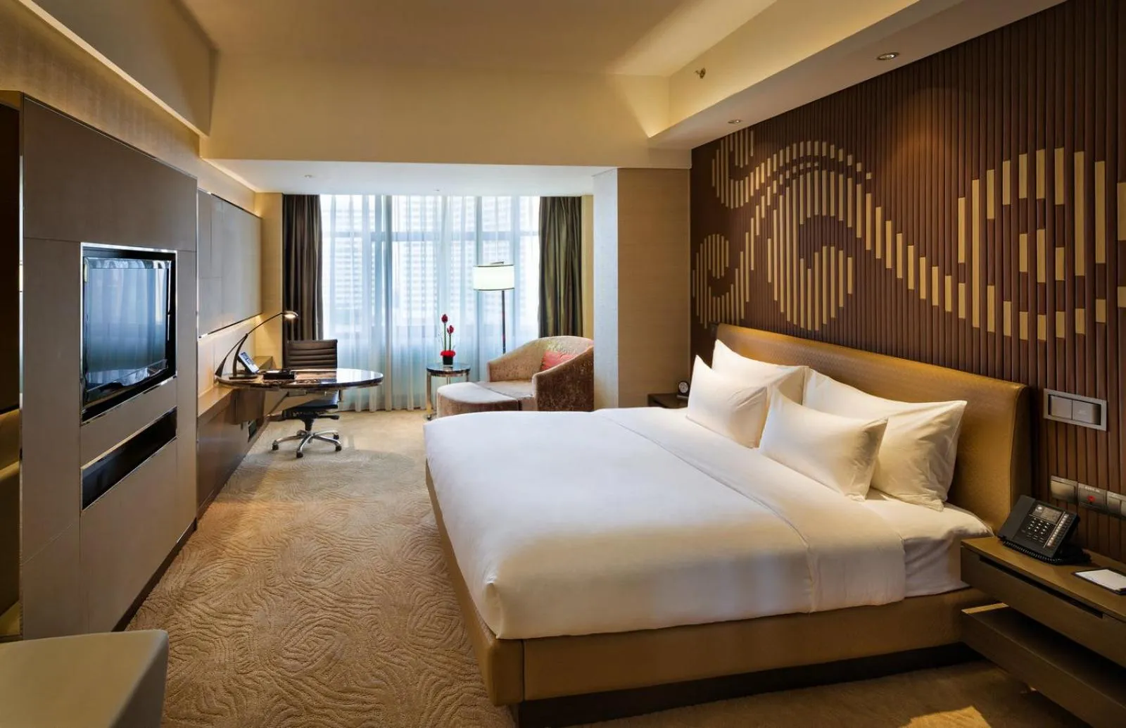 Photo of the whole room, Bed in Baiyun Hotel Guangzhou
